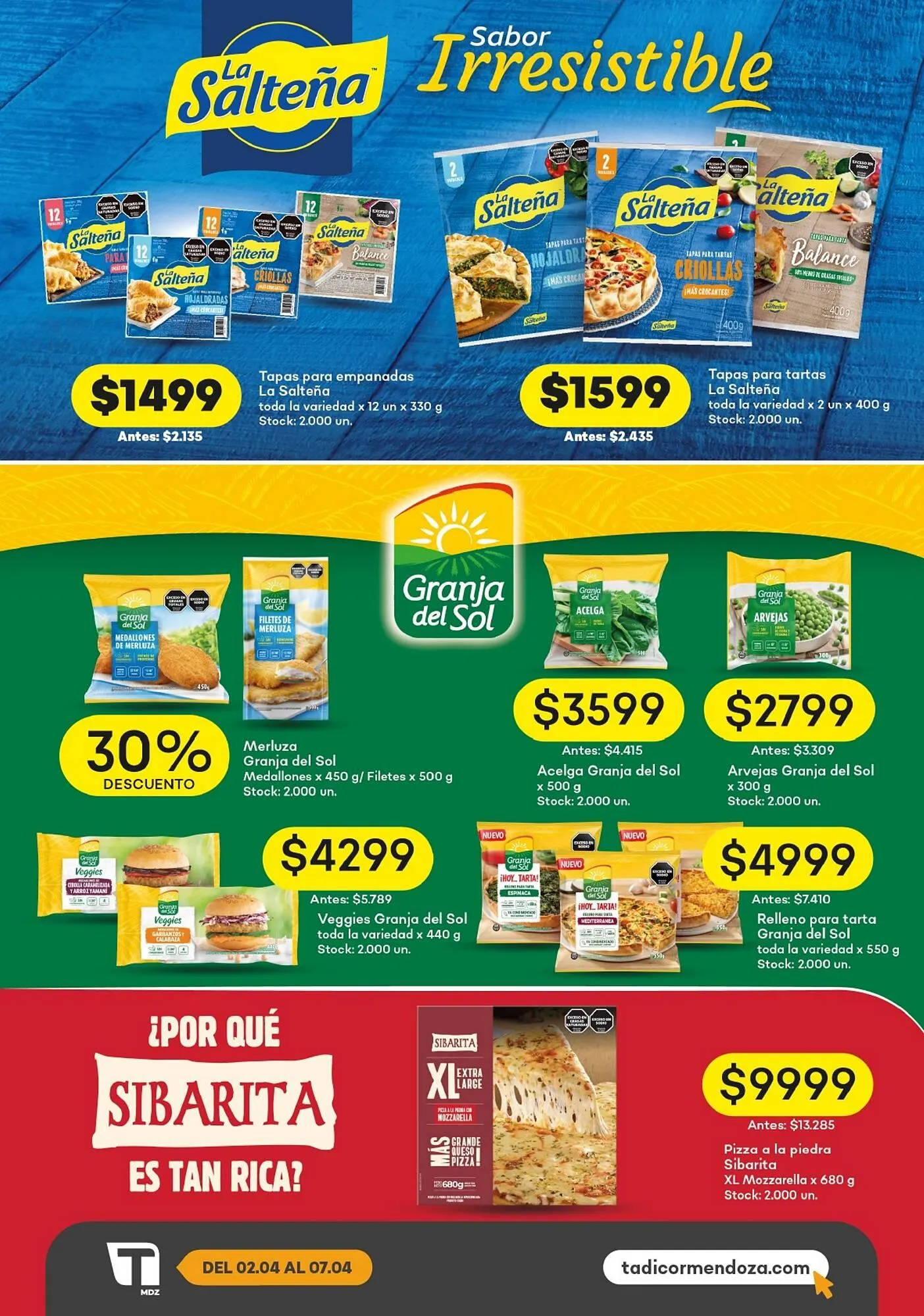 Ofertas de Catálogo Supermercados Tadicor 1 de abril al 7 de abril 2026 - Página 10 del catálogo