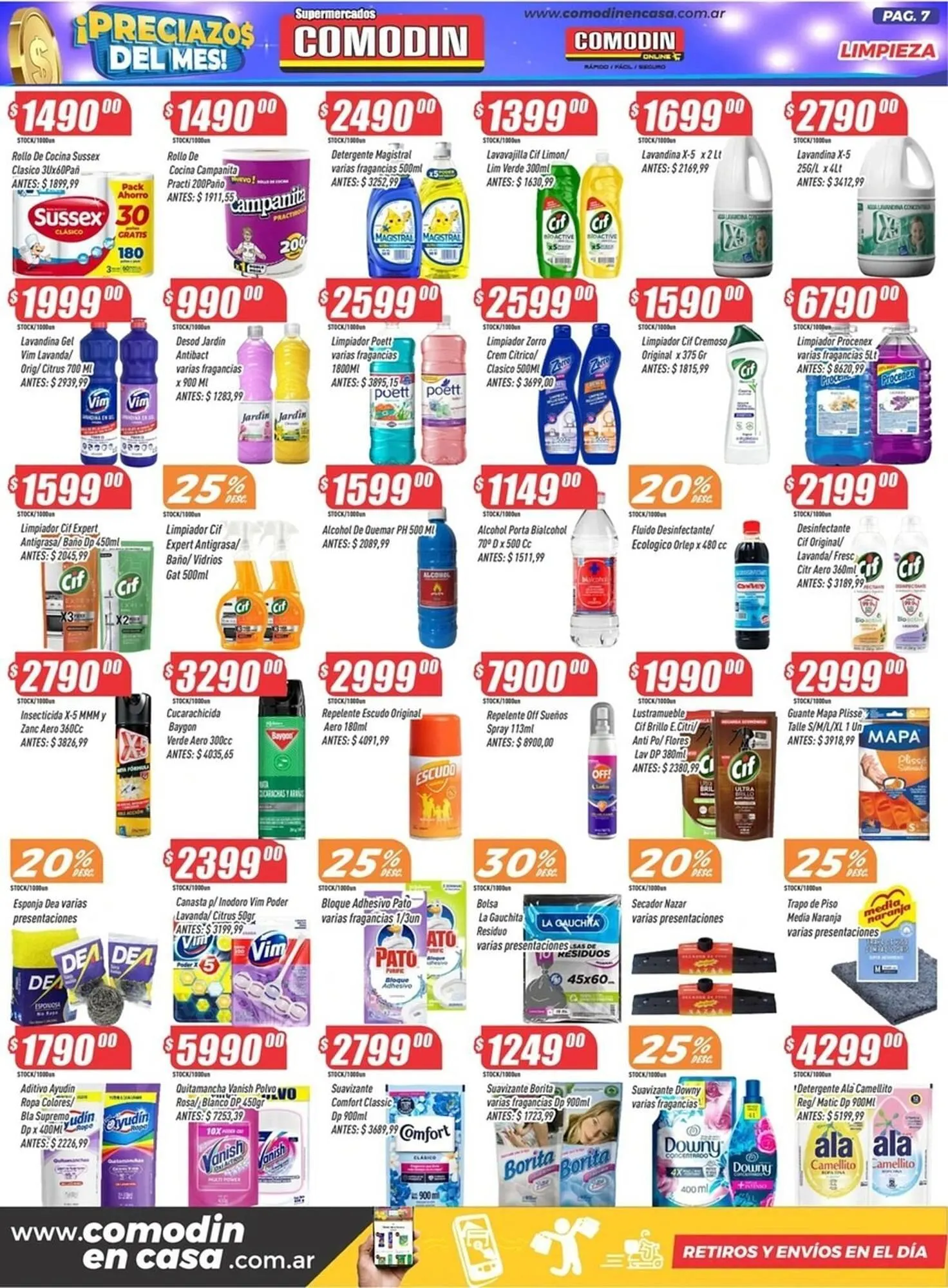 Ofertas de Catálogo Supermercados Comodin 25 de octubre al 8 de noviembre 2025 - Página 7 del catálogo