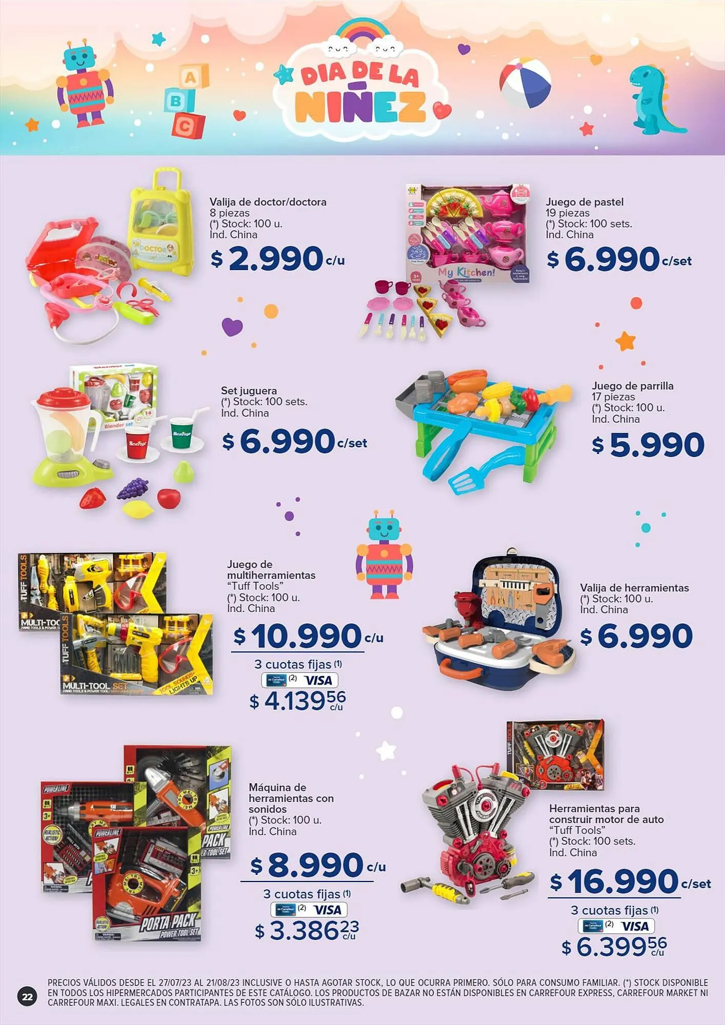 Ofertas de Catálogo Carrefour 27 de julio al 21 de agosto 2023 - Página 22 del catálogo