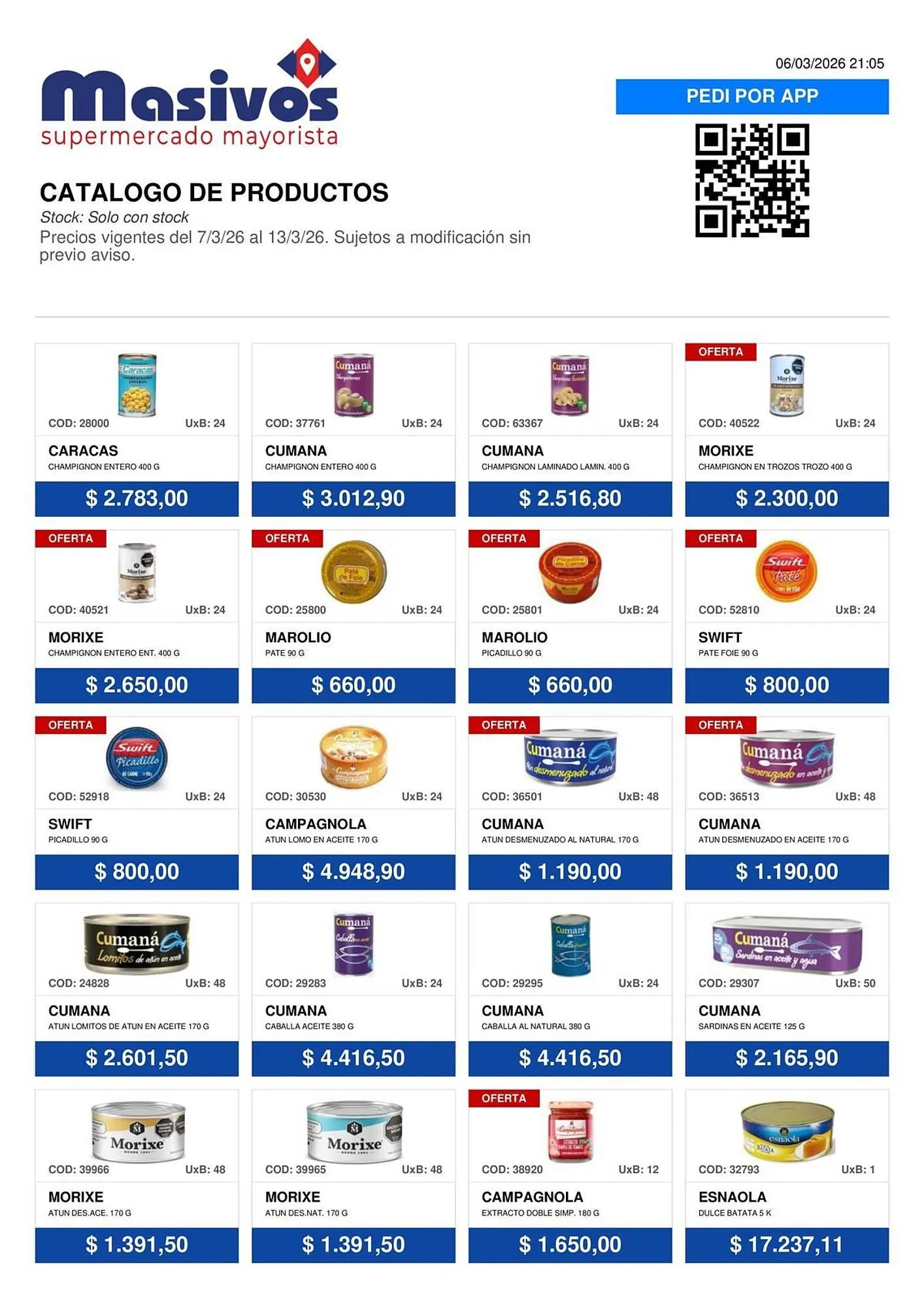 Ofertas de Catálogo Masivos 7 de marzo al 13 de marzo 2026 - Página 11 del catálogo