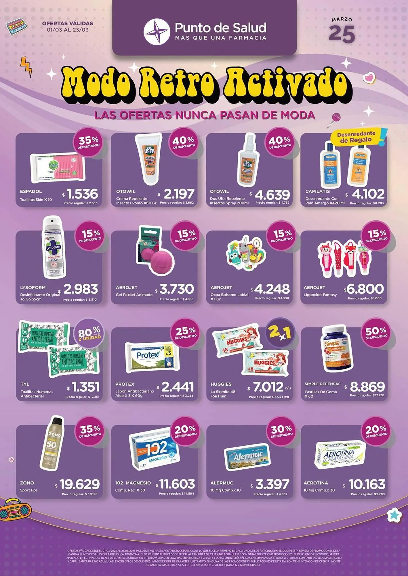 Ofertas de Catálogo Punto de Salud 5 de marzo al 23 de marzo 2025 - Página 1 del catálogo