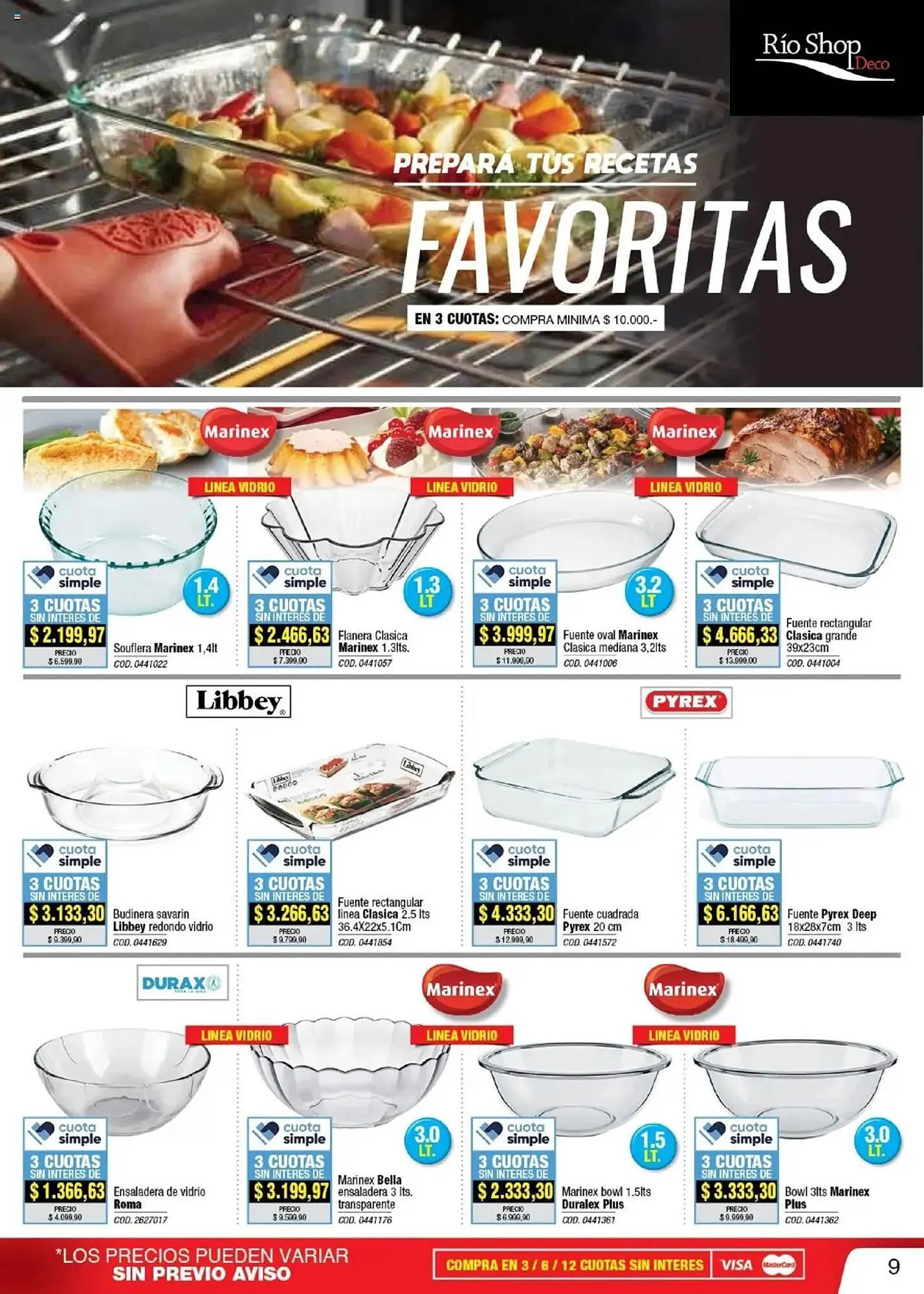 Ofertas de Catálogo Rio Shop Deco 20 de marzo al 30 de abril 2025 - Página 9 del catálogo