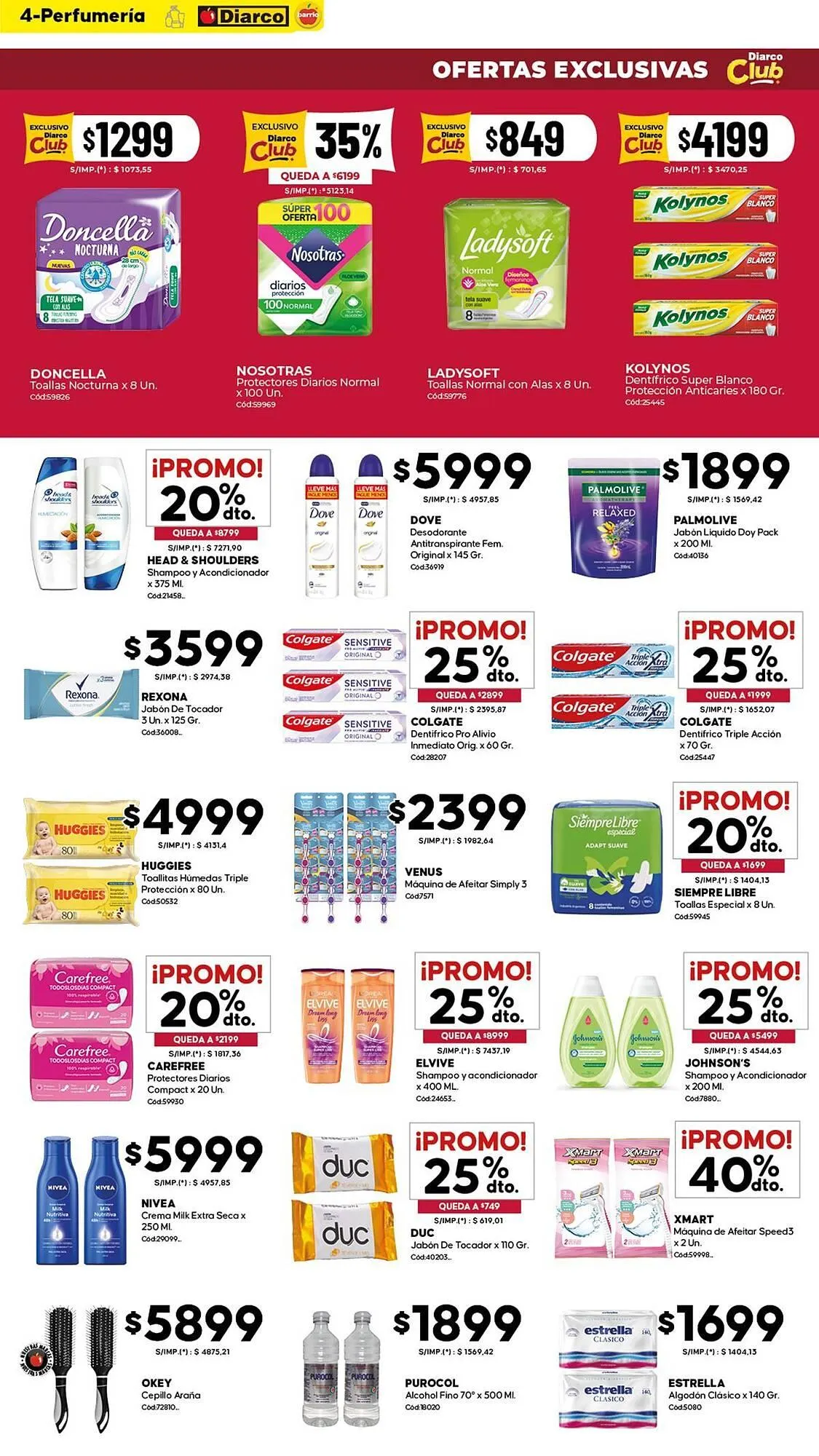 Ofertas de Catálogo Diarco 11 de mayo al 15 de mayo 2026 - Página 4 del catálogo