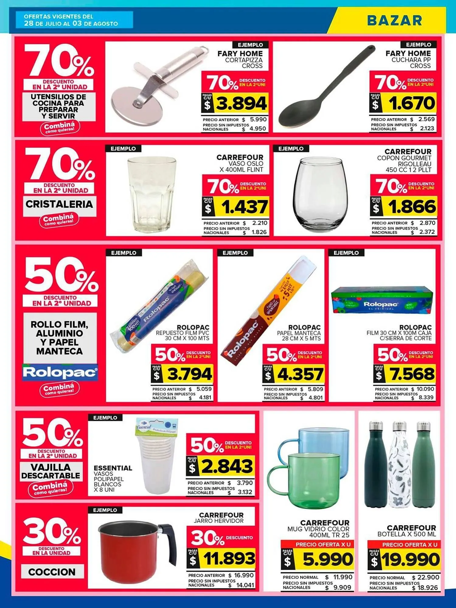 Ofertas de Catálogo Carrefour Maxi 28 de julio al 3 de agosto 2025 - Página 22 del catálogo