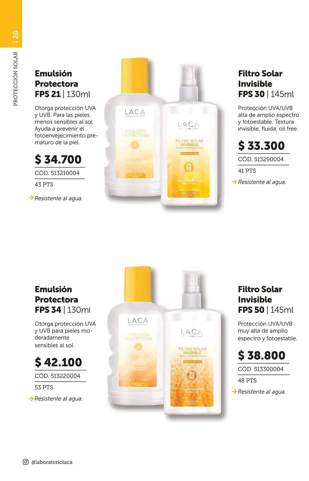 Ofertas de Catálogo Laboratorio LACA 11 de marzo al 31 de marzo 2026 - Página 20 del catálogo