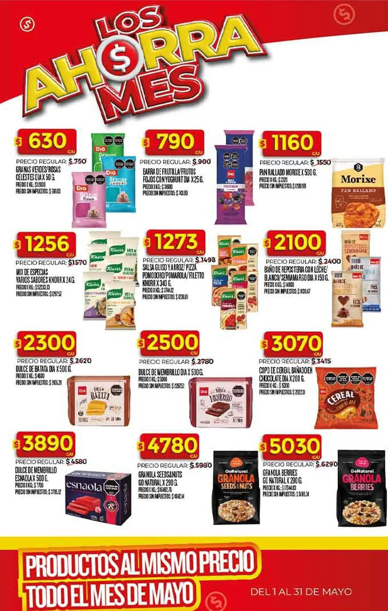 Ofertas de Folleto Supermercados DIA 1 de mayo al 31 de mayo 2026 - Página 4 del catálogo