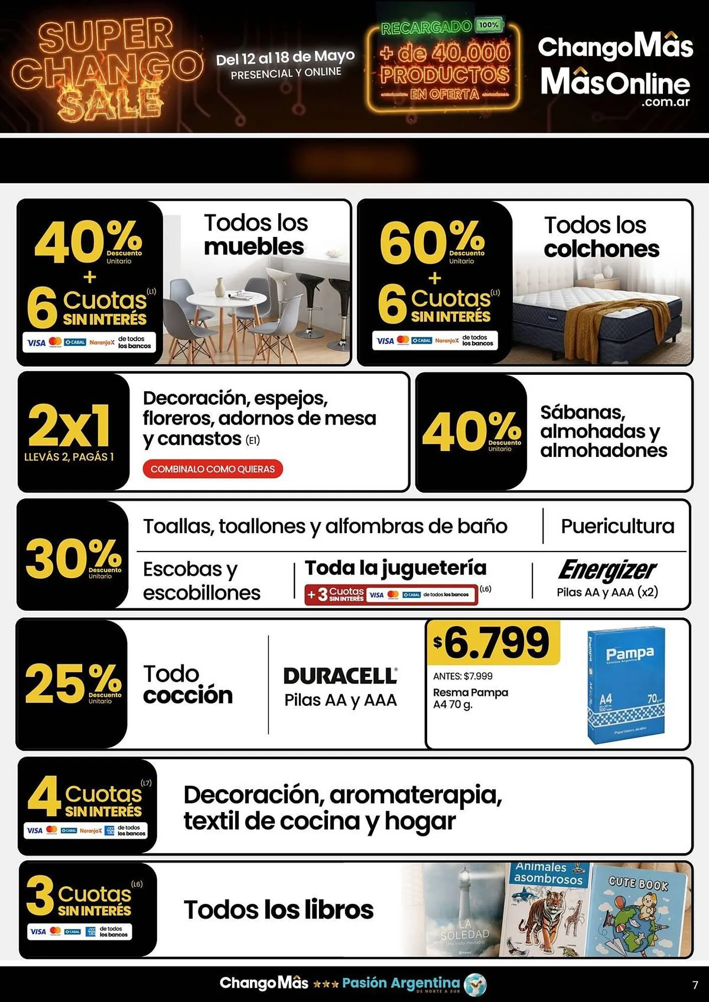 Ofertas de Catálogo Changomas 12 de mayo al 18 de mayo 2026 - Página 7 del catálogo