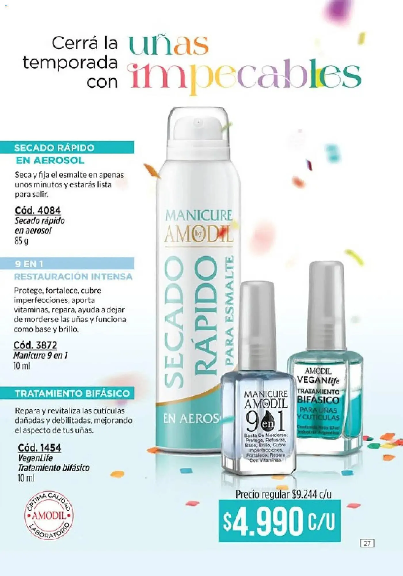 Ofertas de Catálogo Amodil 1 de marzo al 31 de marzo 2026 - Página 27 del catálogo