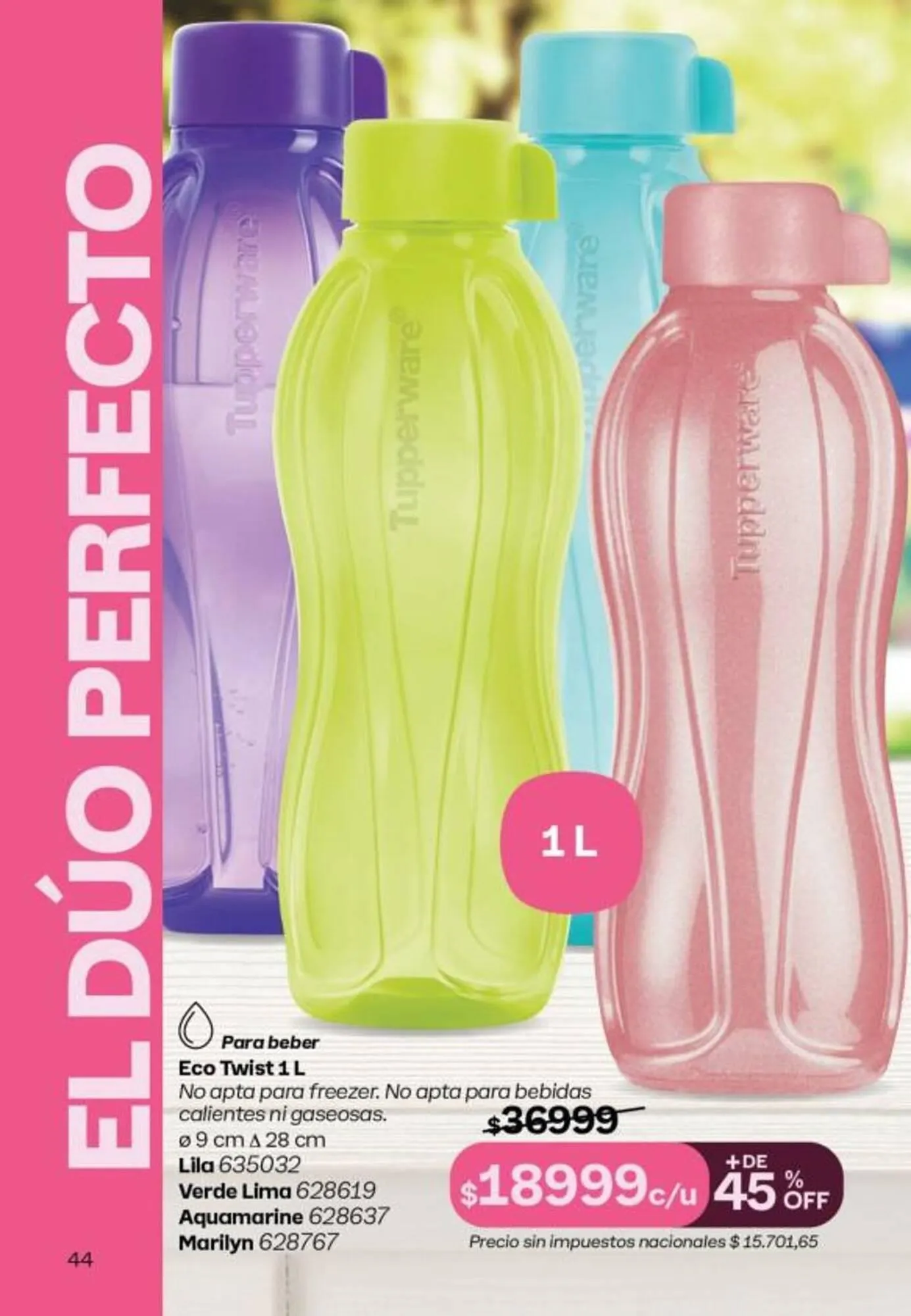 Ofertas de Folleto Tupperware 1 de octubre al 31 de octubre 2025 - Página 45 del catálogo
