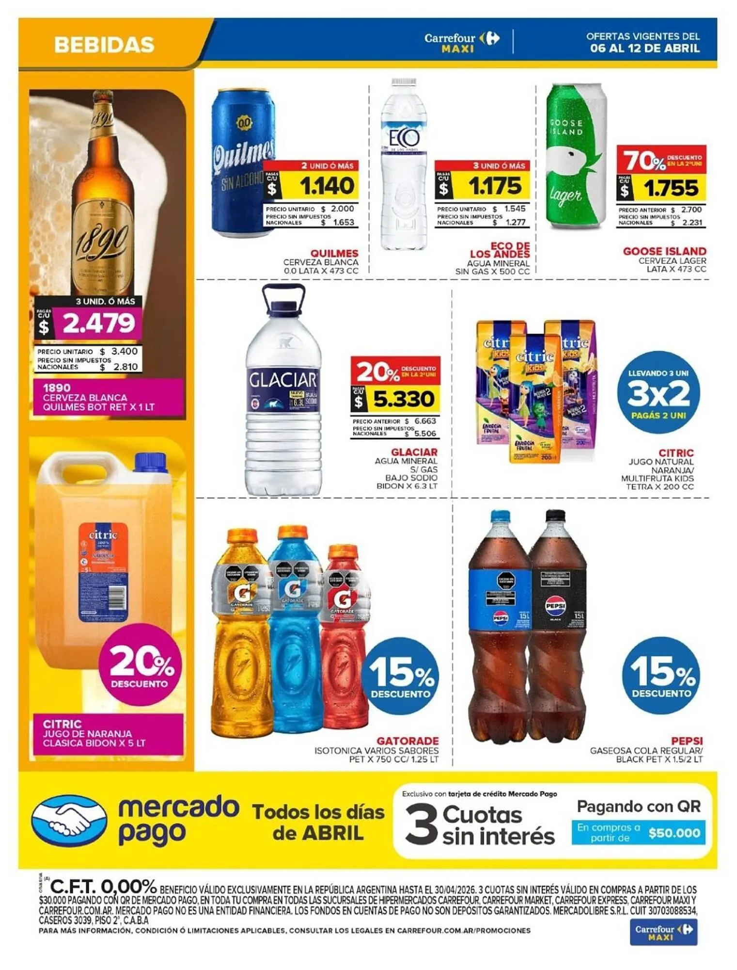 Ofertas de Folleto Carrefour Maxi 6 de abril al 12 de abril 2026 - Página 4 del catálogo