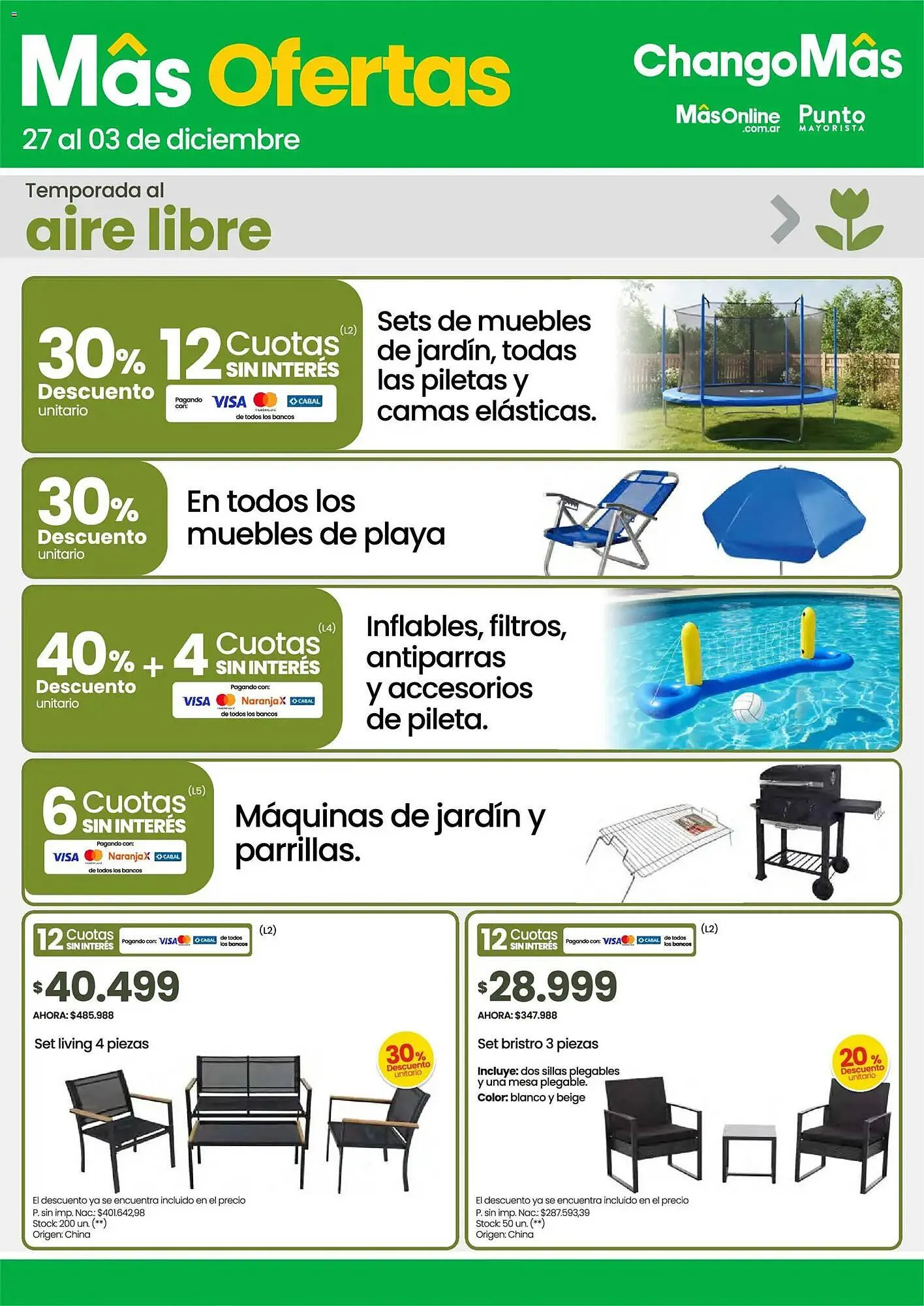 Ofertas de Catálogo Changomas 27 de noviembre al 3 de diciembre 2025 - Página 9 del catálogo