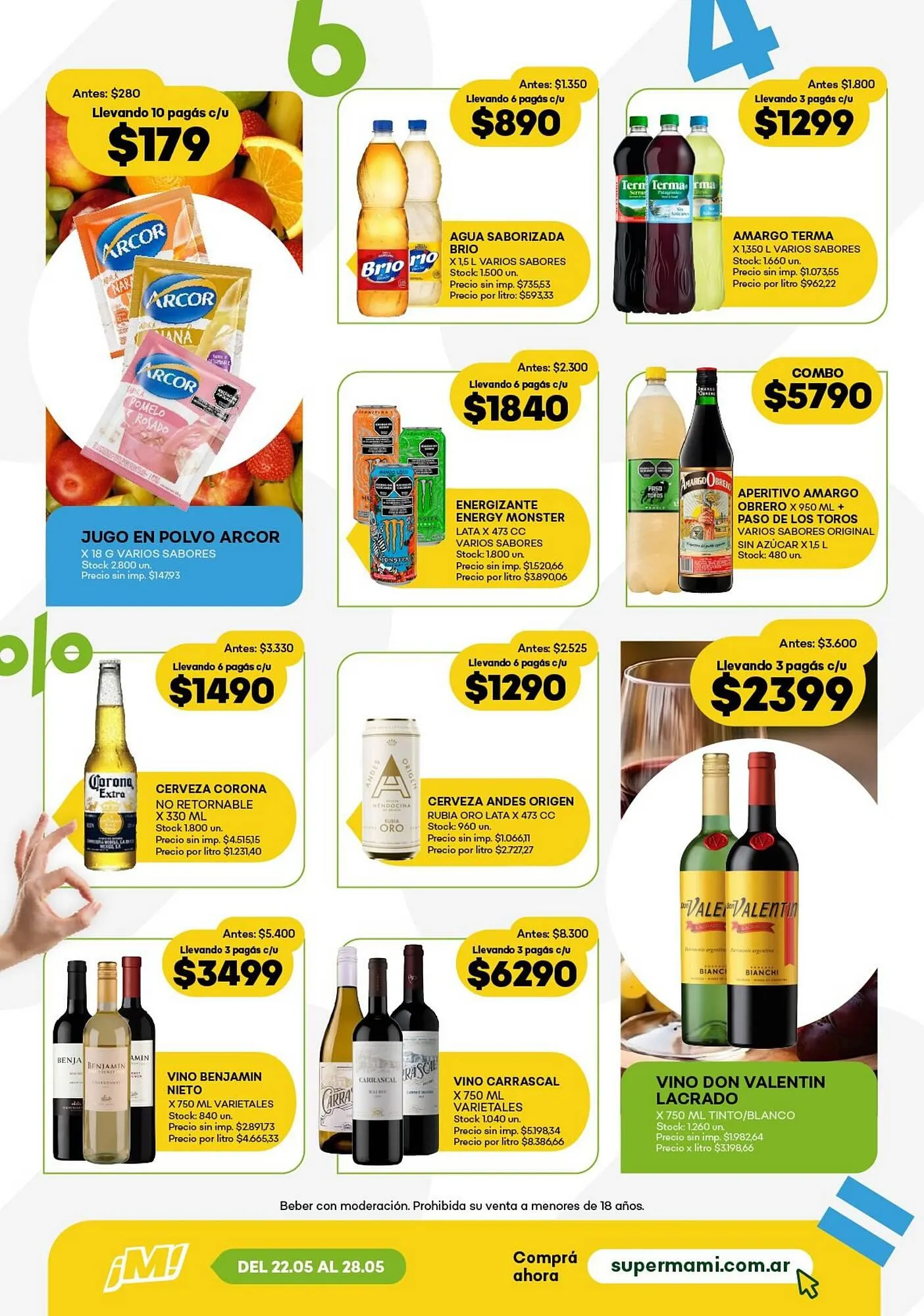 Ofertas de Catálogo Super MAMI 22 de mayo al 29 de mayo 2025 - Página 4 del catálogo