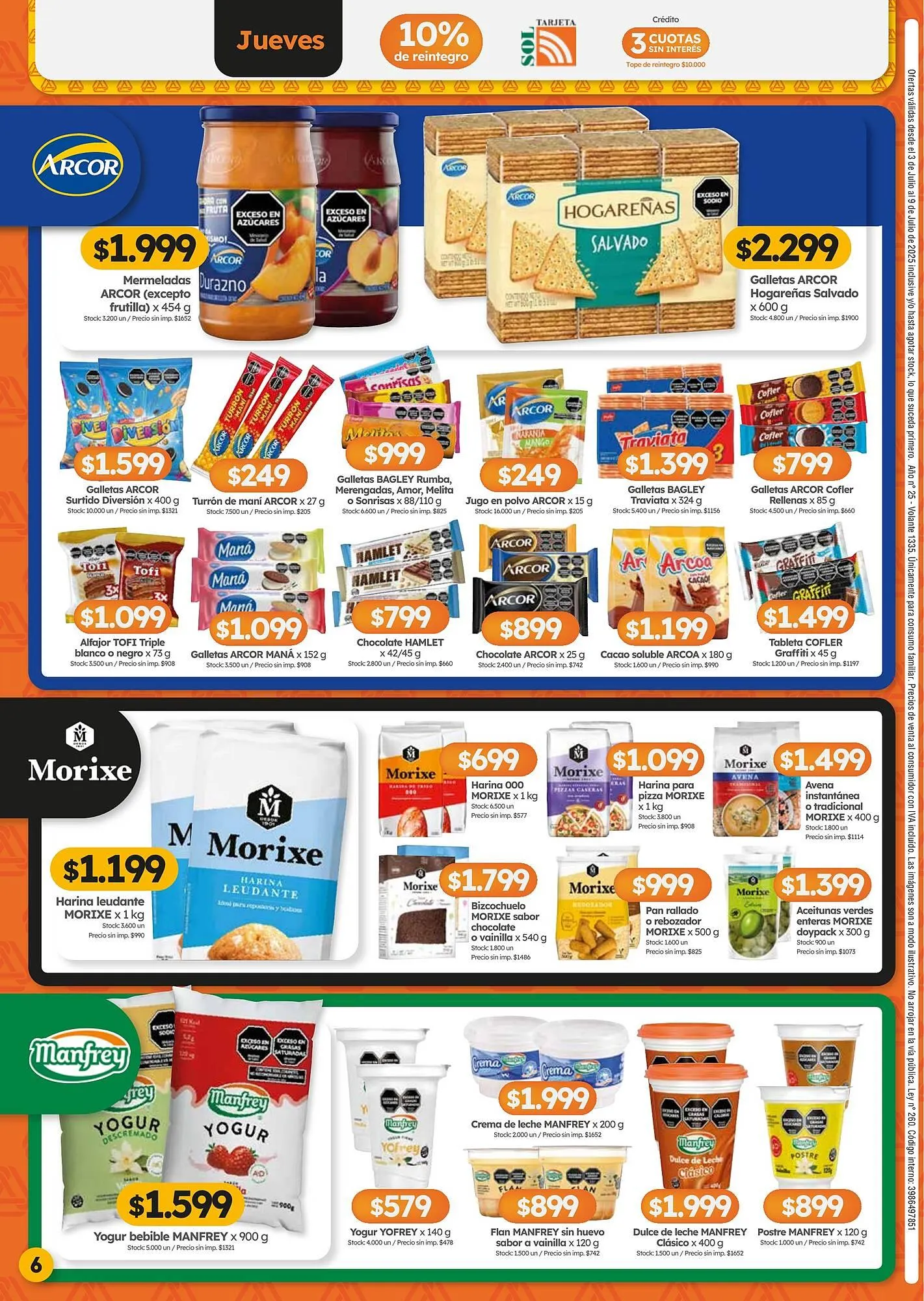 Ofertas de Catálogo Cordiez 3 de julio al 9 de julio 2025 - Página 6 del catálogo