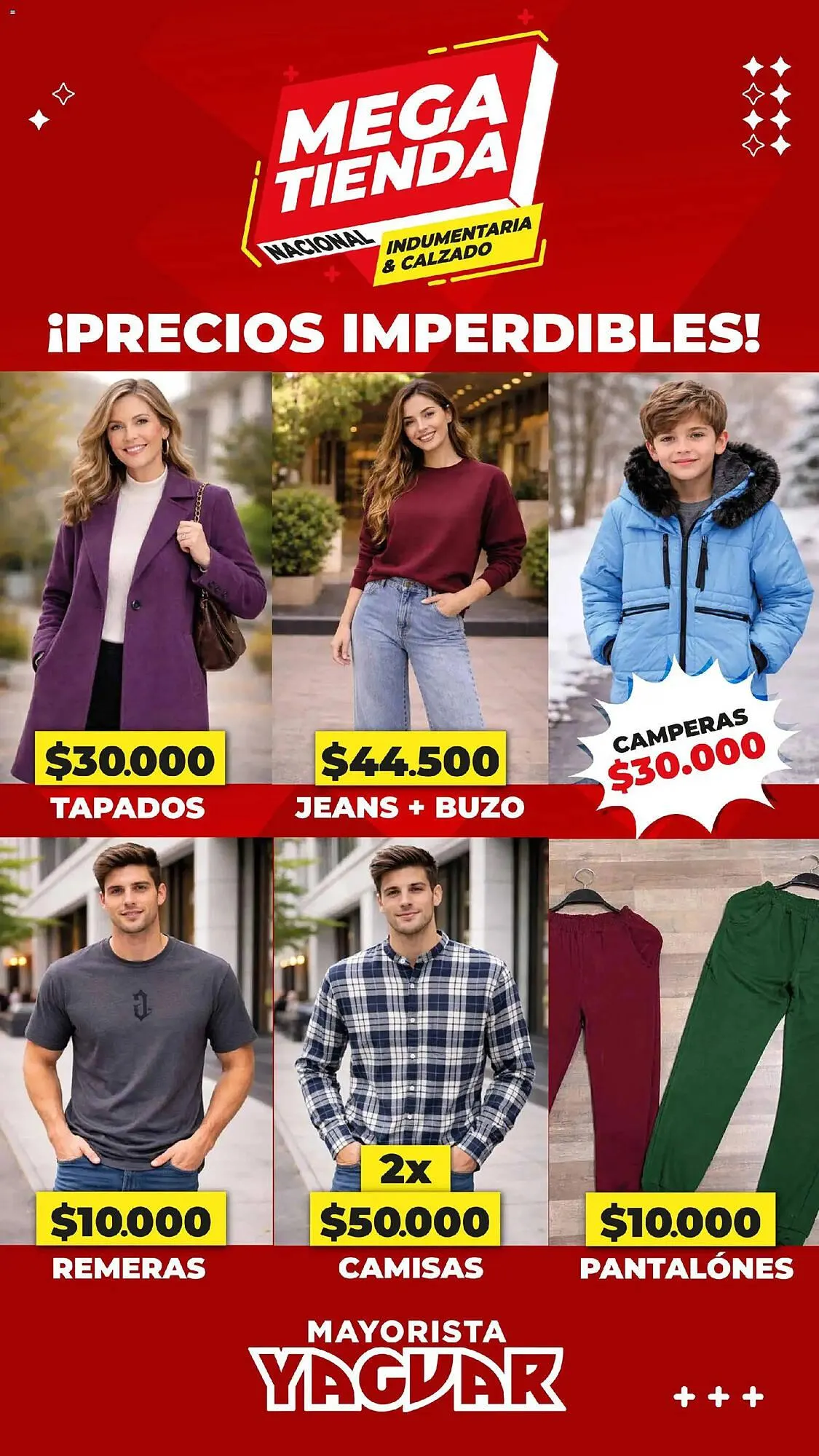 Ofertas de Catálogo Supermercados Yaguar 11 de mayo al 17 de mayo 2026 - Página 1 del catálogo