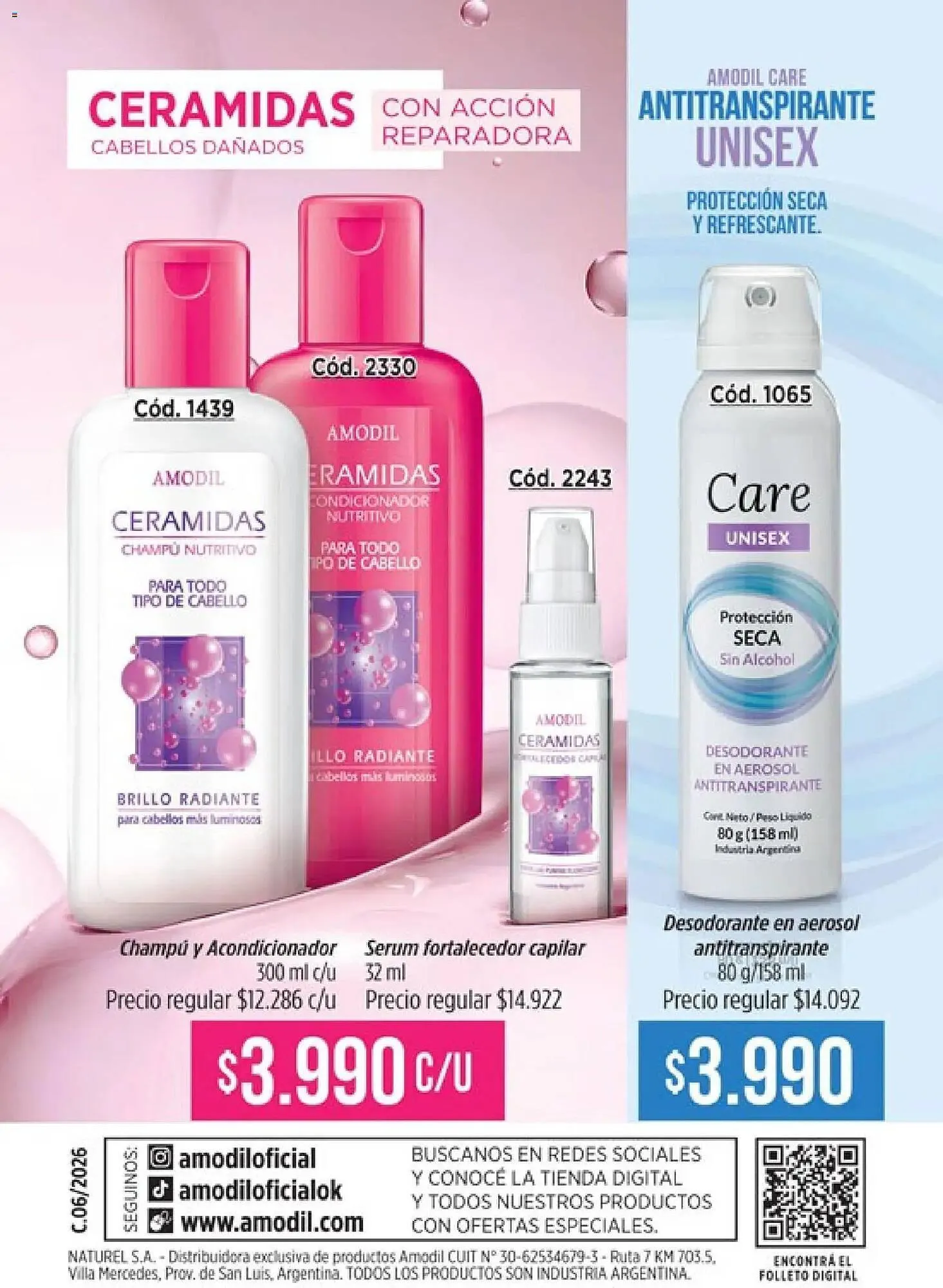 Ofertas de Catálogo Amodil 4 de marzo al 1 de abril 2026 - Página 164 del catálogo