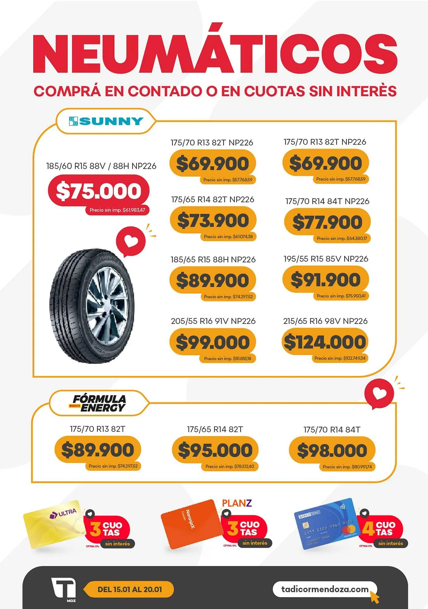 Ofertas de Catálogo Supermercados Tadicor 15 de enero al 20 de enero 2026 - Página 7 del catálogo