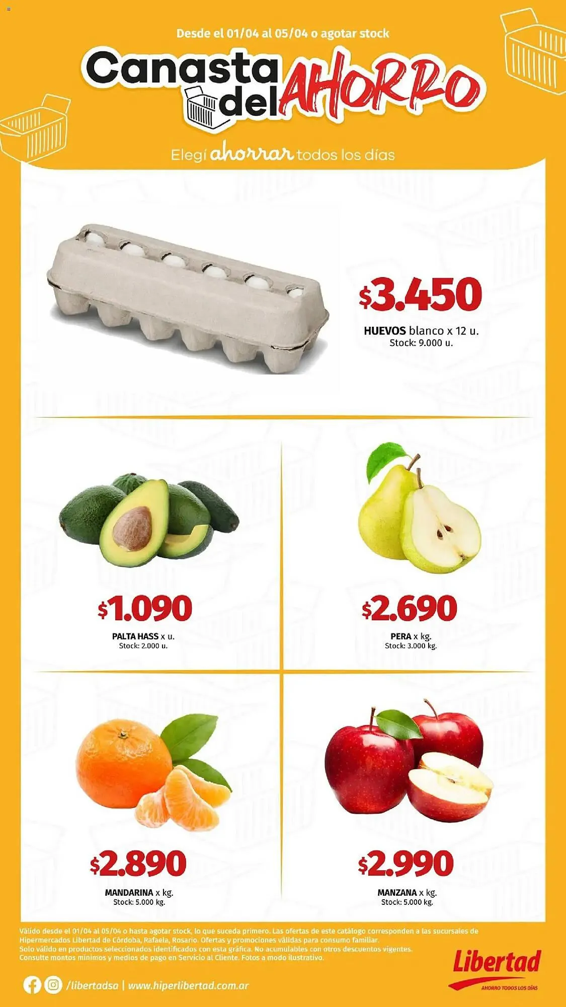 Ofertas de Catálogo Hipermercado Libertad 1 de abril al 9 de abril 2026 - Página 3 del catálogo