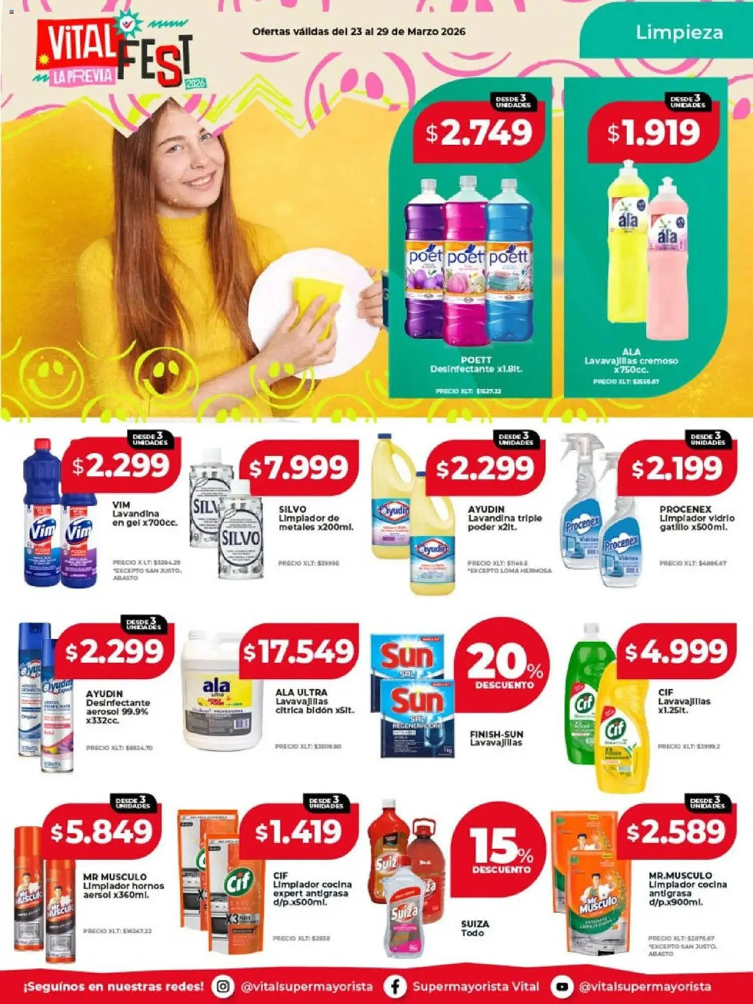 Ofertas de Catálogo Supermayorista Vital 23 de marzo al 29 de marzo 2026 - Página 9 del catálogo