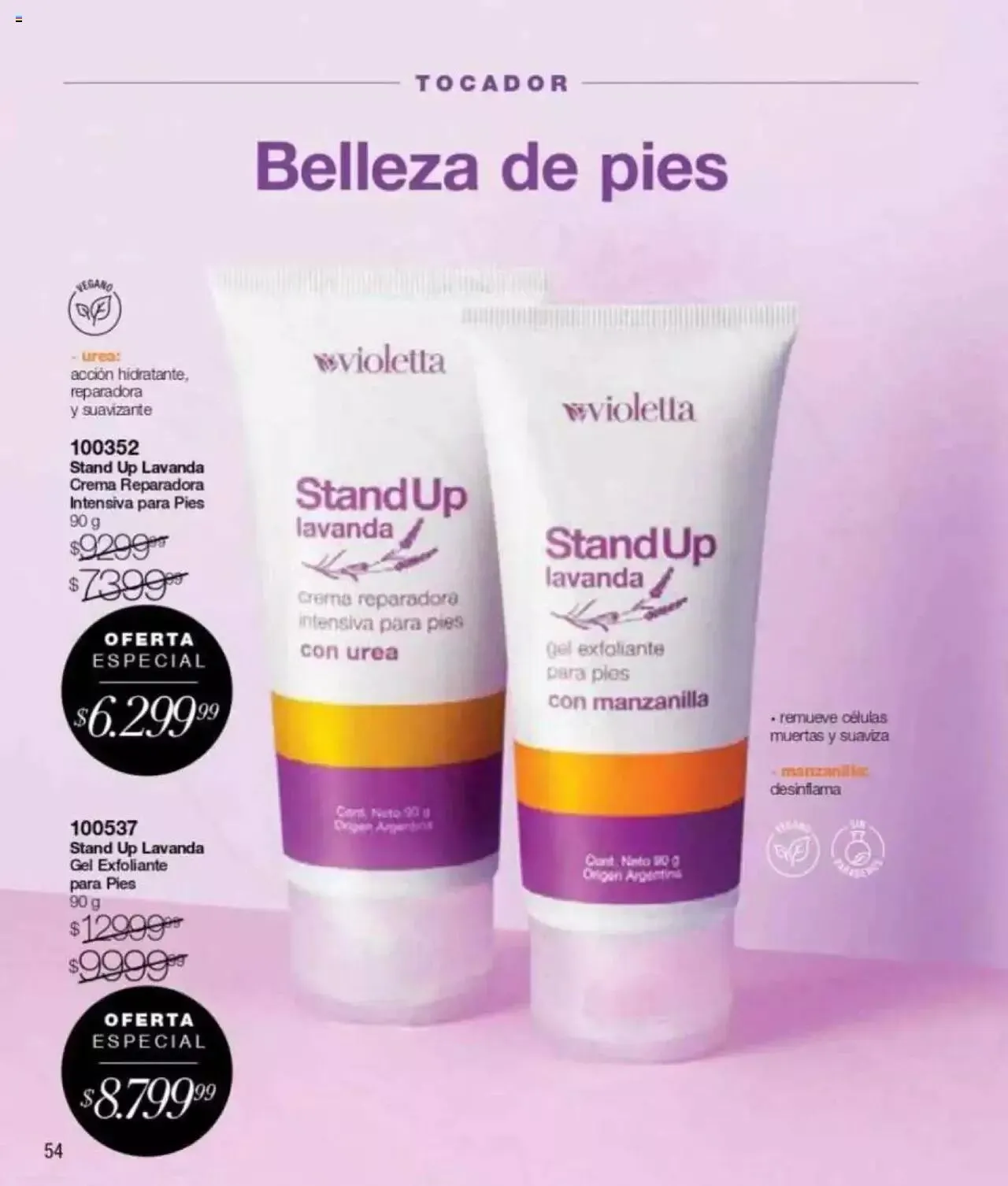 Ofertas de Violetta catálogo 4 de abril al 31 de diciembre 2024 - Página 54 del catálogo