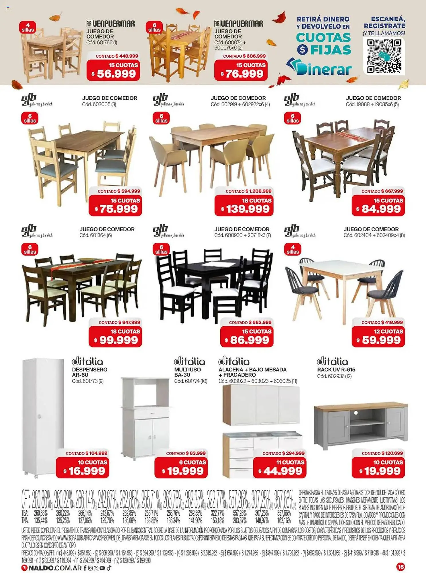 Ofertas de Catálogo Naldo Lombardi 1 de abril al 30 de abril 2025 - Página 15 del catálogo