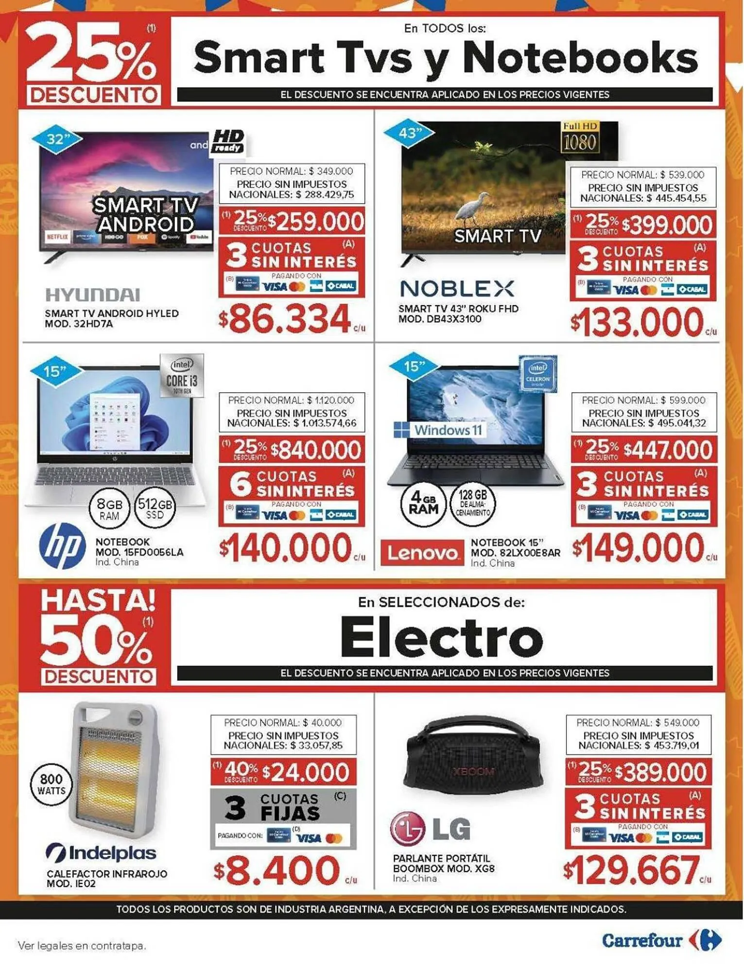 Ofertas de Catálogo Carrefour 19 de agosto al 26 de agosto 2025 - Página 24 del catálogo