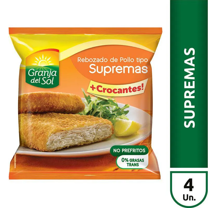 Supremas de Pollo Granja del Sol 360 Grs.