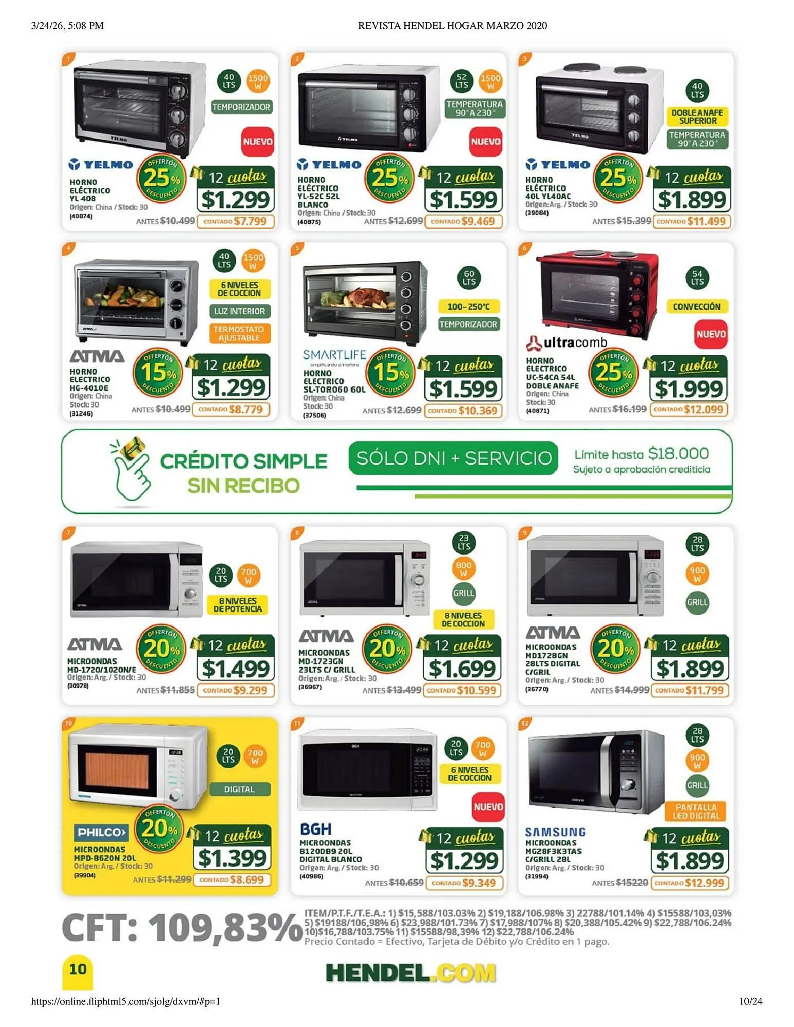 Ofertas de Catálogo Hendel 24 de marzo al 31 de marzo 2026 - Página 10 del catálogo