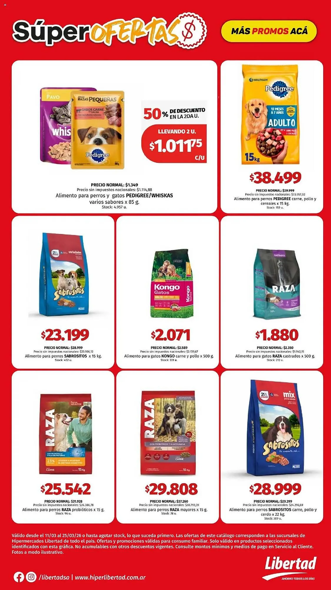 Ofertas de Catálogo Hipermercado Libertad 11 de marzo al 25 de marzo 2026 - Página 14 del catálogo