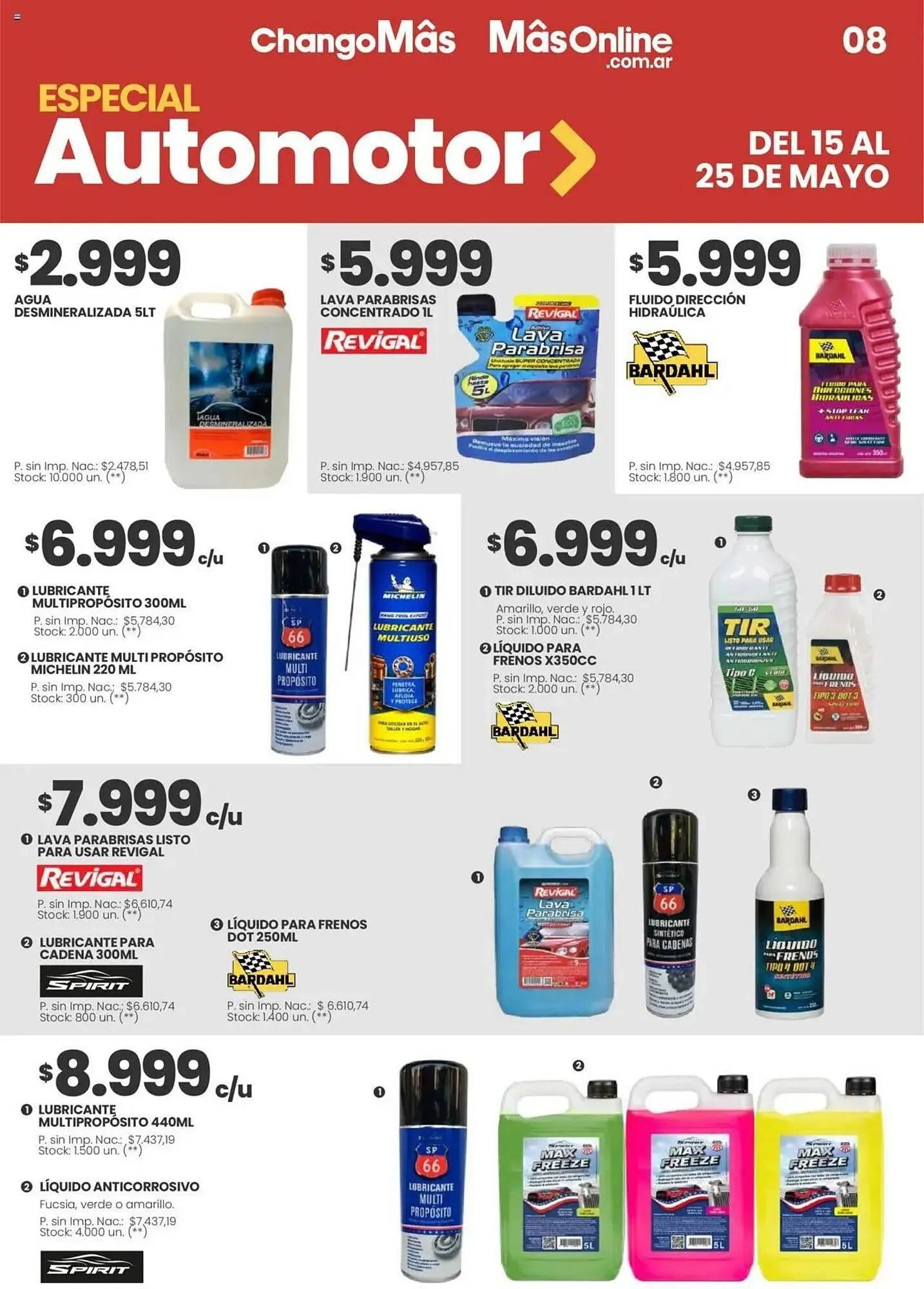 Ofertas de Catálogo Changomas 15 de mayo al 25 de mayo 2025 - Página 8 del catálogo