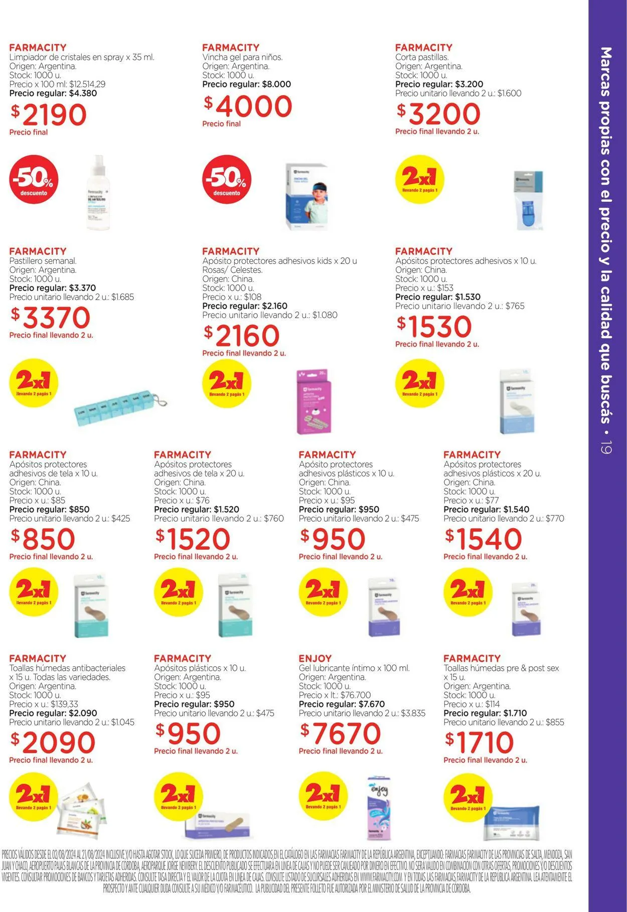 Ofertas de Farmacity 1 de agosto al 31 de agosto 2024 - Página 19 del catálogo