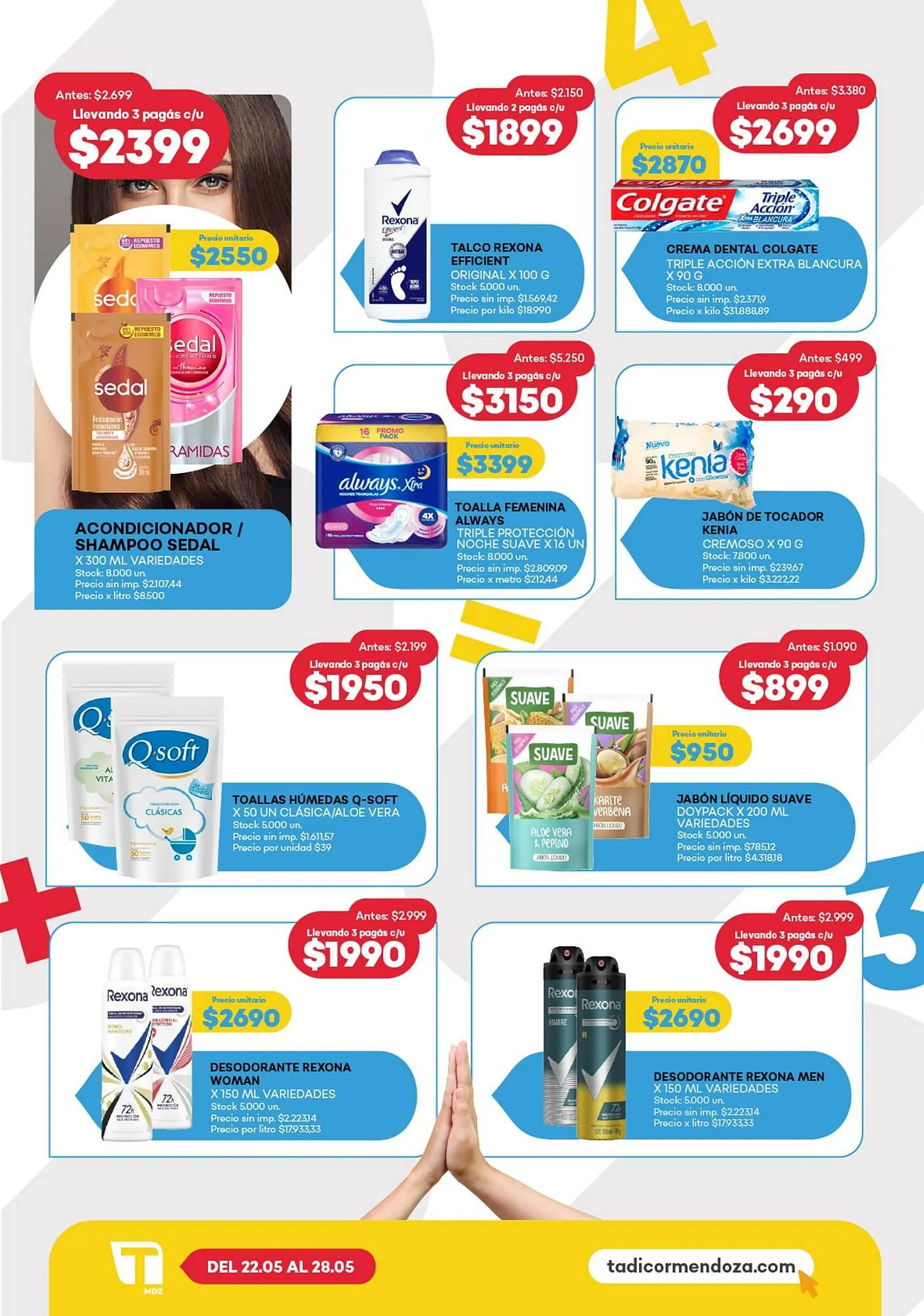 Ofertas de Catálogo Supermercados Tadicor 21 de mayo al 28 de mayo 2025 - Página 7 del catálogo