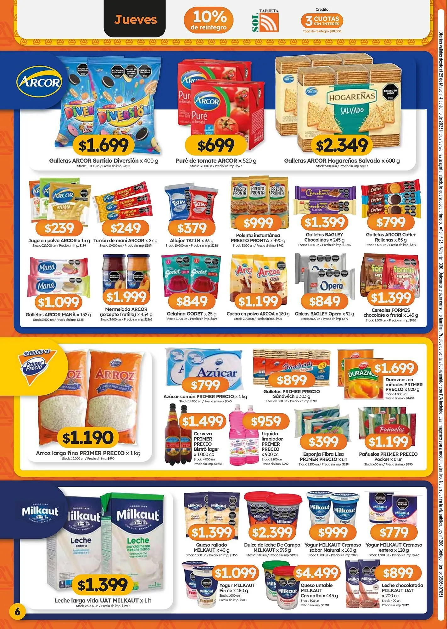 Ofertas de Catálogo Cordiez 29 de mayo al 4 de junio 2025 - Página 6 del catálogo