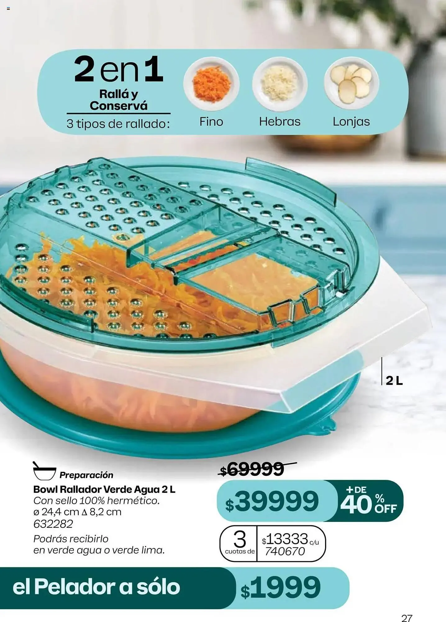 Ofertas de Catálogo Tupperware 9 de abril al 22 de abril 2025 - Página 27 del catálogo
