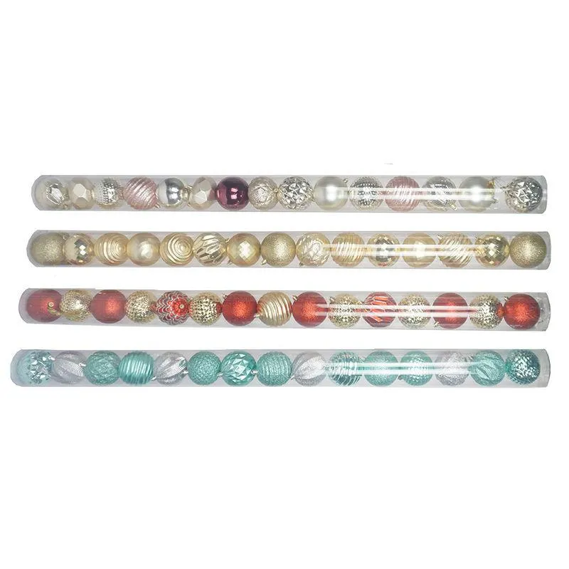 Esferas Navideñas Surtidas Set 15 U