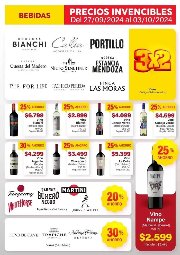 Ofertas de Ofertas Supermercados Aiello 28 de septiembre al 12 de octubre 2024 - Página 3 del catálogo