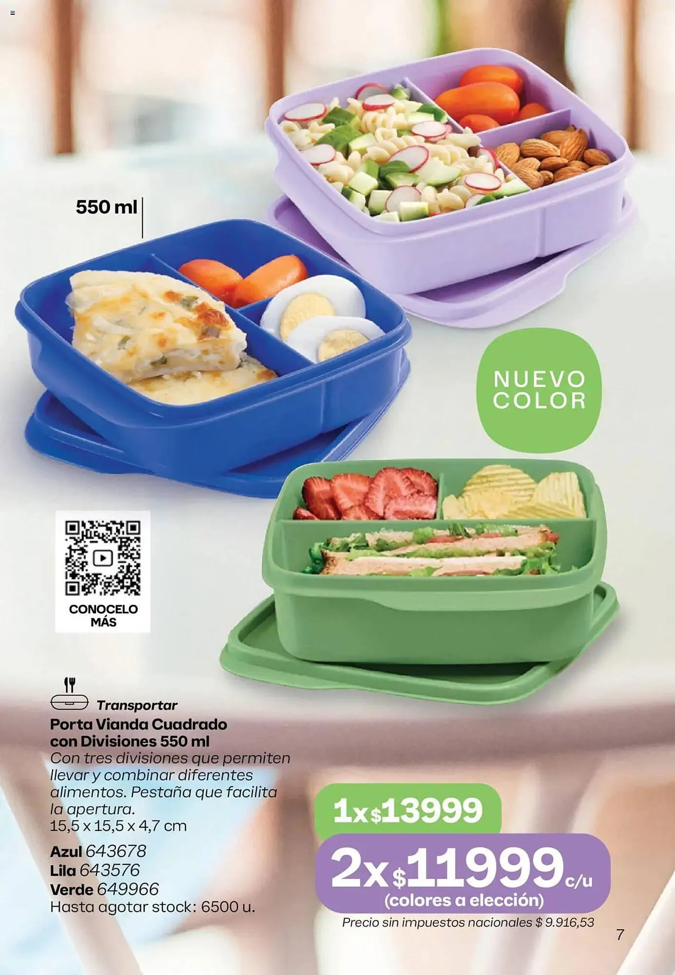 Ofertas de Catálogo Tupperware 23 de julio al 6 de agosto 2025 - Página 8 del catálogo
