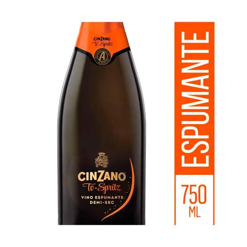 Vino Espumante To Spritz Cinzano x 750 cc.