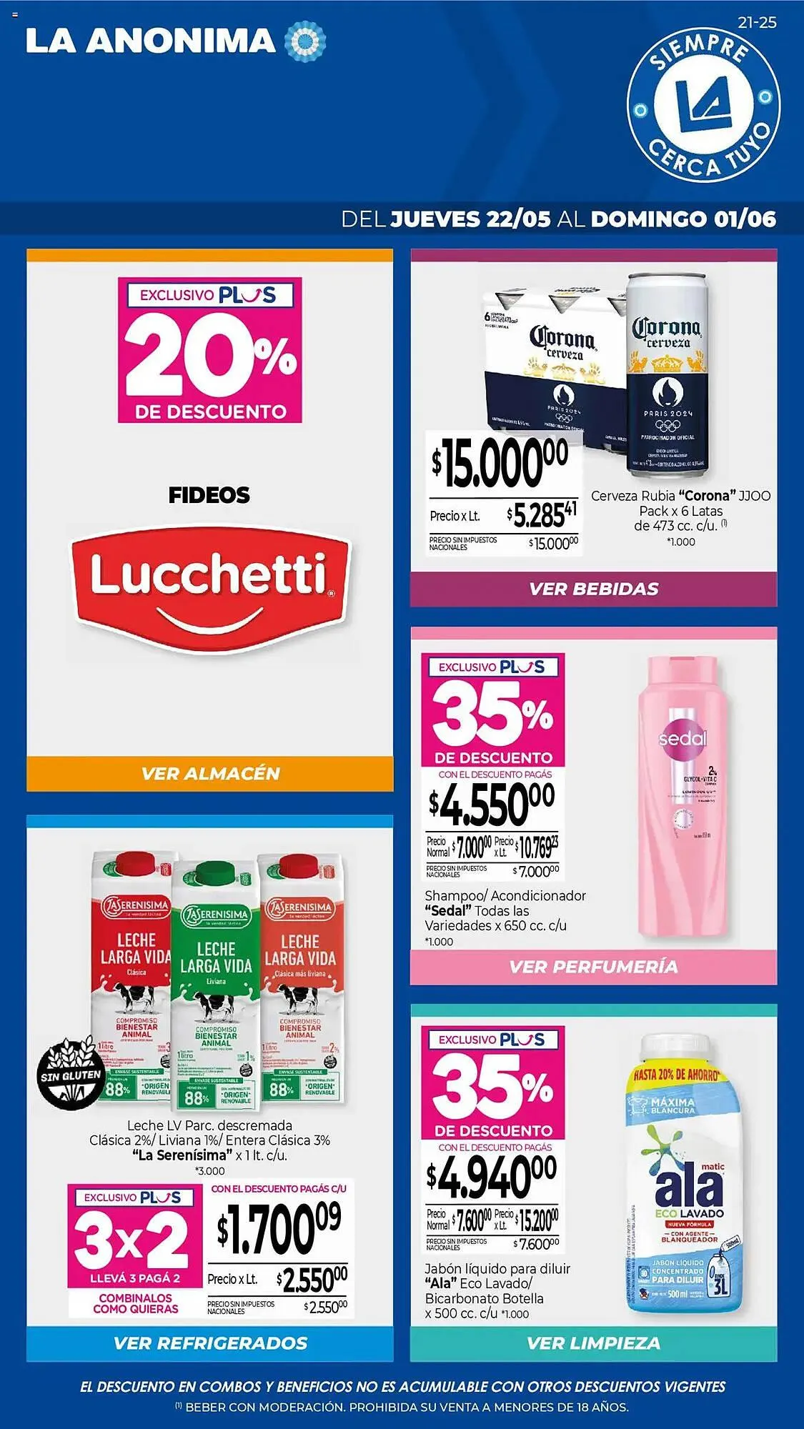 Ofertas de Catálogo La Anonima 22 de mayo al 2 de junio 2025 - Página 1 del catálogo