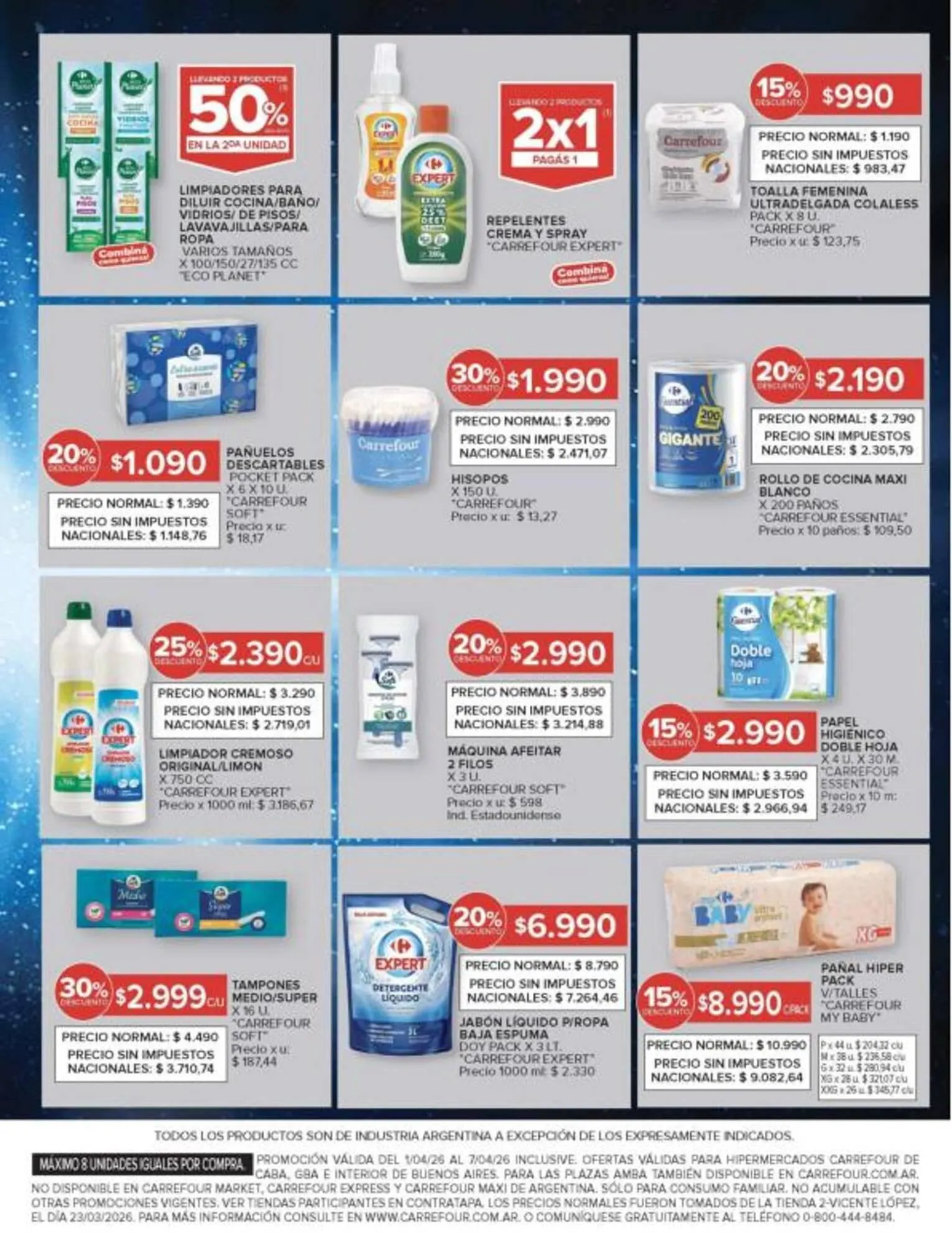 Ofertas de Catálogo Carrefour 1 de abril al 7 de abril 2026 - Página 13 del catálogo