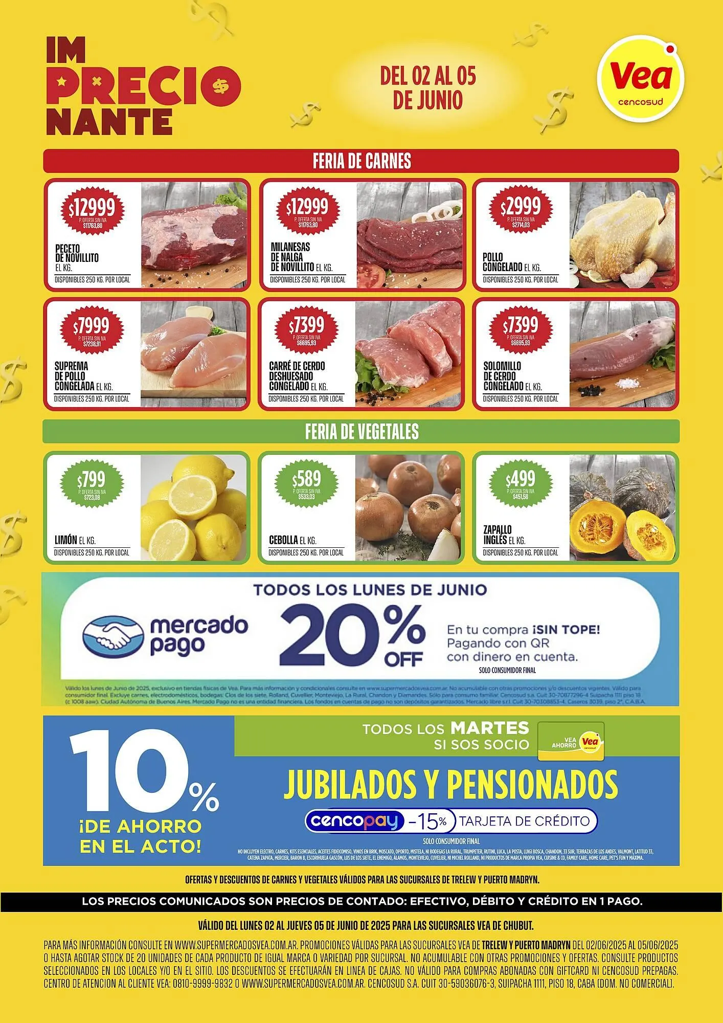 Ofertas de Catálogo Supermercados Vea 2 de junio al 5 de junio 2025 - Página 1 del catálogo