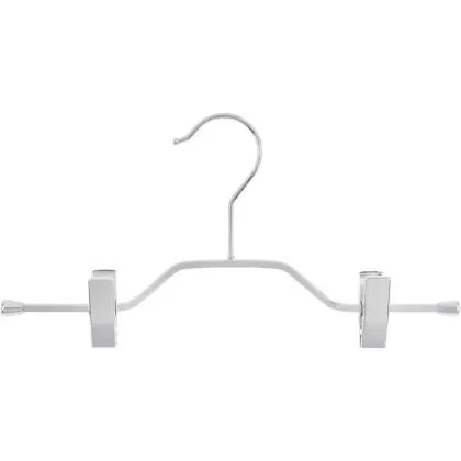 Percha metal crom con ganchos