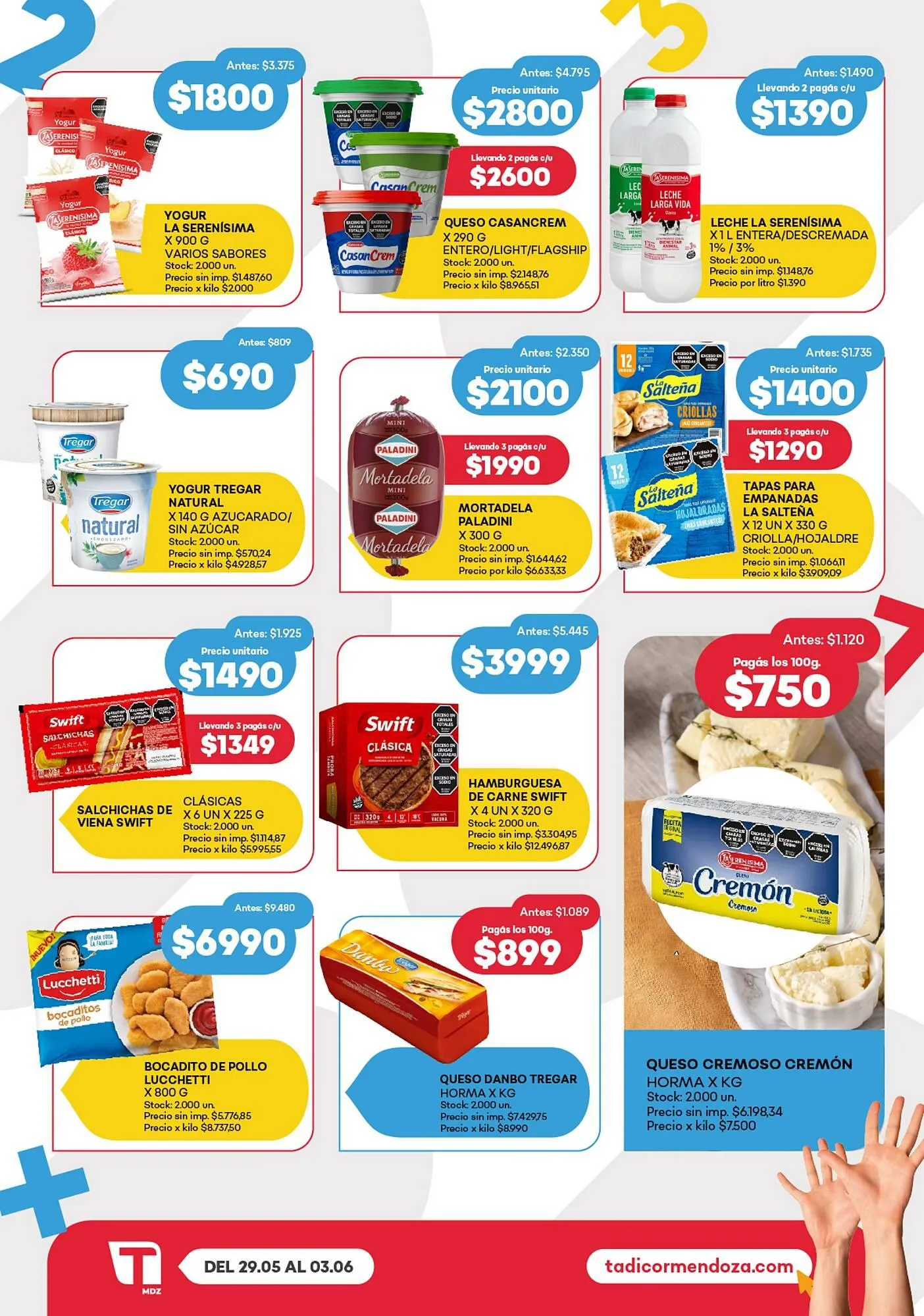 Ofertas de Catálogo Supermercados Tadicor 29 de mayo al 5 de junio 2025 - Página 5 del catálogo