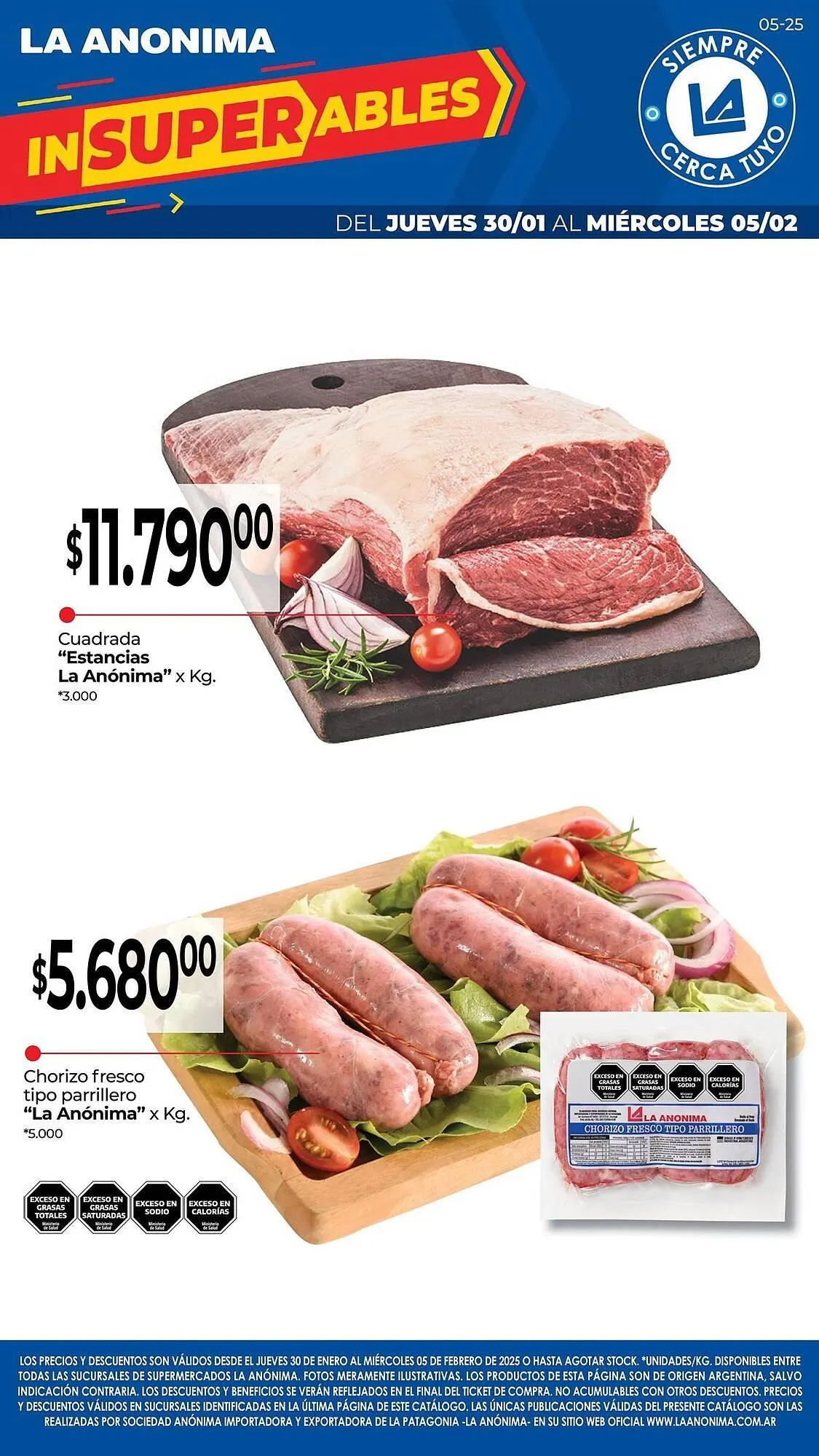 Ofertas de Catálogo La Anonima 30 de enero al 13 de febrero 2025 - Página 1 del catálogo