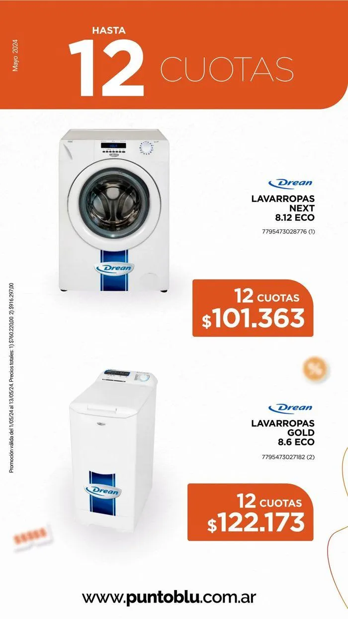 Ofertas de Revista Punto Blu Mayo 24 7 de mayo al 13 de mayo 2024 - Página 16 del catálogo
