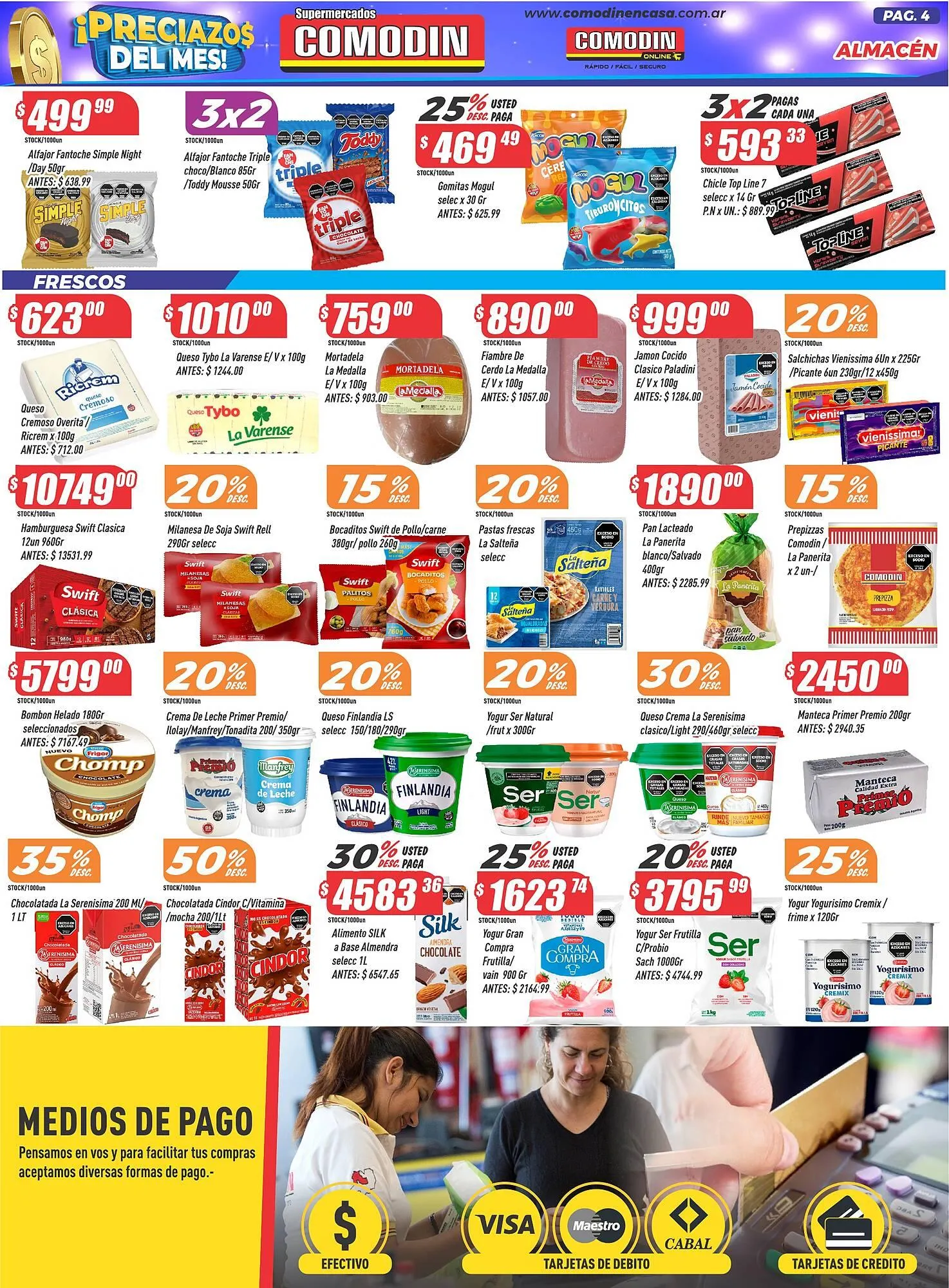 Ofertas de Catálogo Supermercados Comodin 25 de julio al 2 de agosto 2025 - Página 4 del catálogo