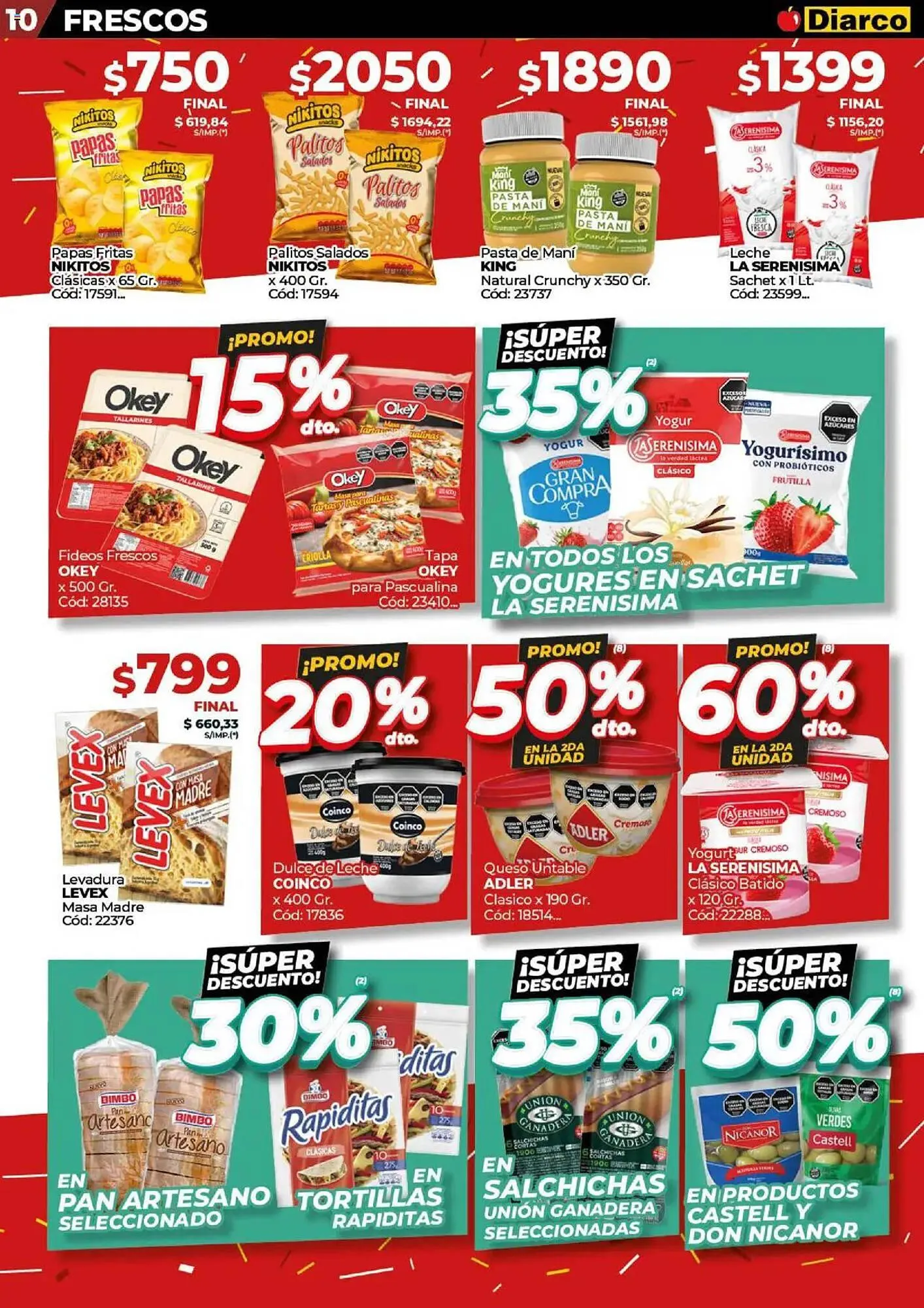 Ofertas de Catálogo Diarco 30 de junio al 6 de julio 2025 - Página 10 del catálogo