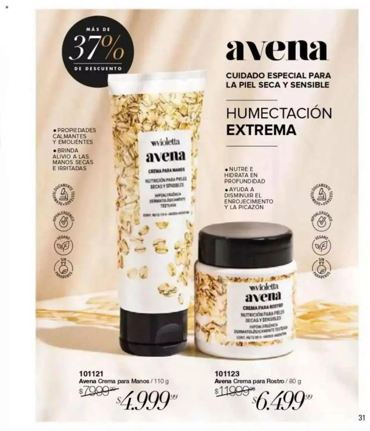 Ofertas de Violetta catálogo 4 de abril al 31 de diciembre 2024 - Página 31 del catálogo