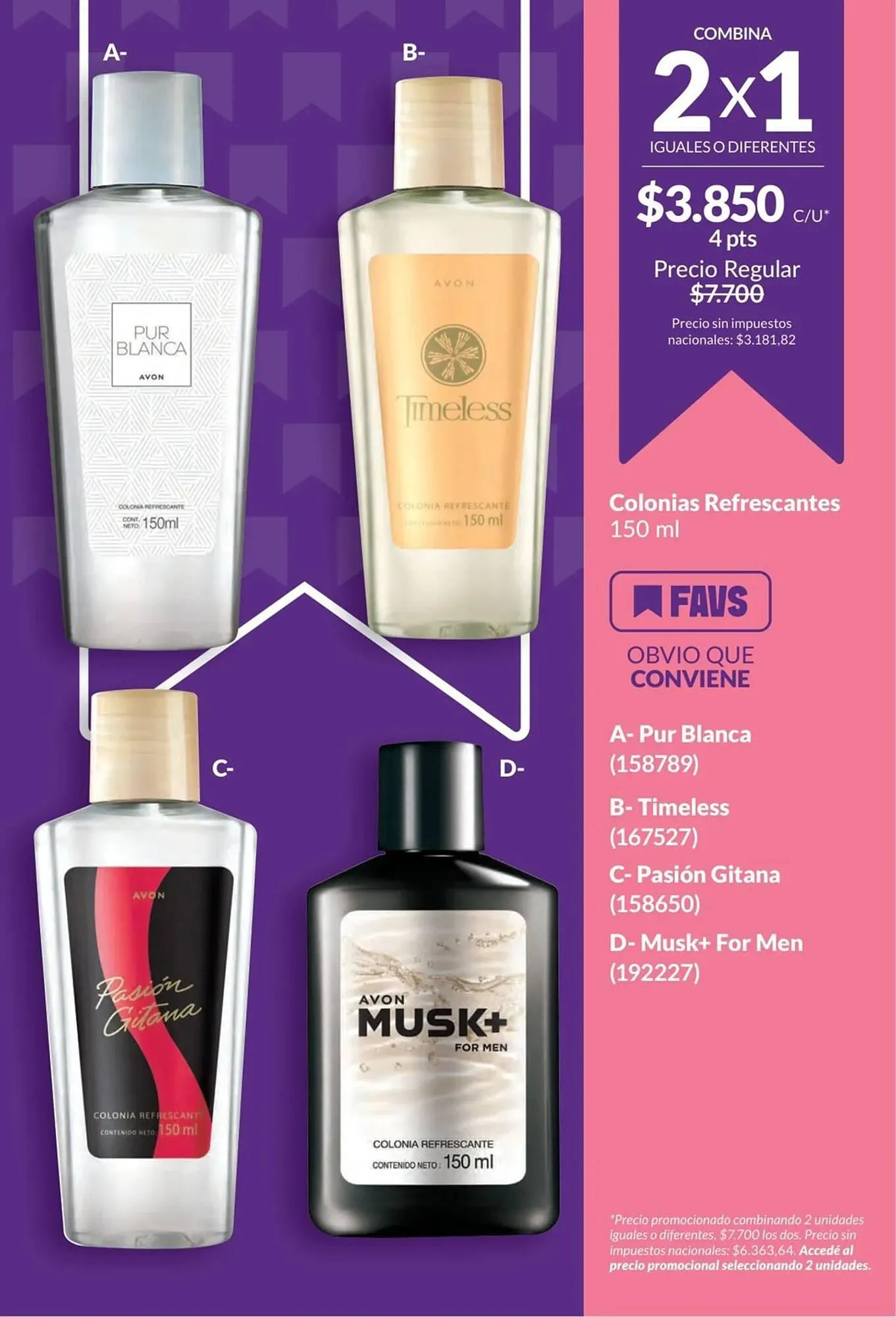 Ofertas de Catálogo Avon 1 de agosto al 31 de agosto 2026 - Página 163 del catálogo