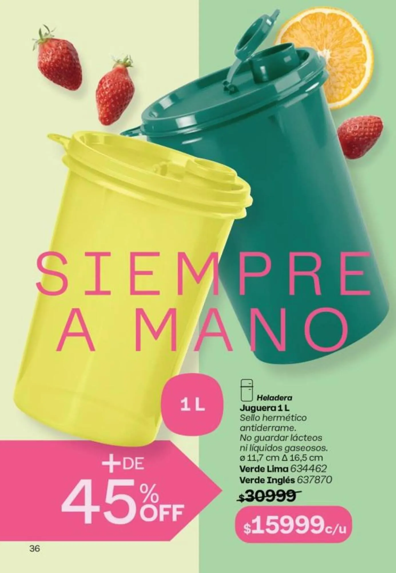 Ofertas de Catálogo Tupperware 4 de abril al 30 de abril 2025 - Página 37 del catálogo