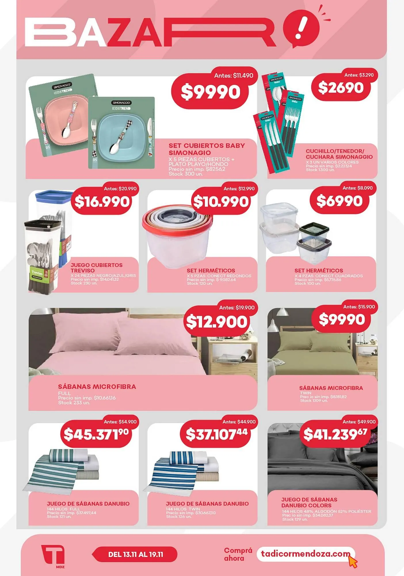 Ofertas de Catálogo Supermercados Tadicor 12 de noviembre al 19 de noviembre 2025 - Página 12 del catálogo